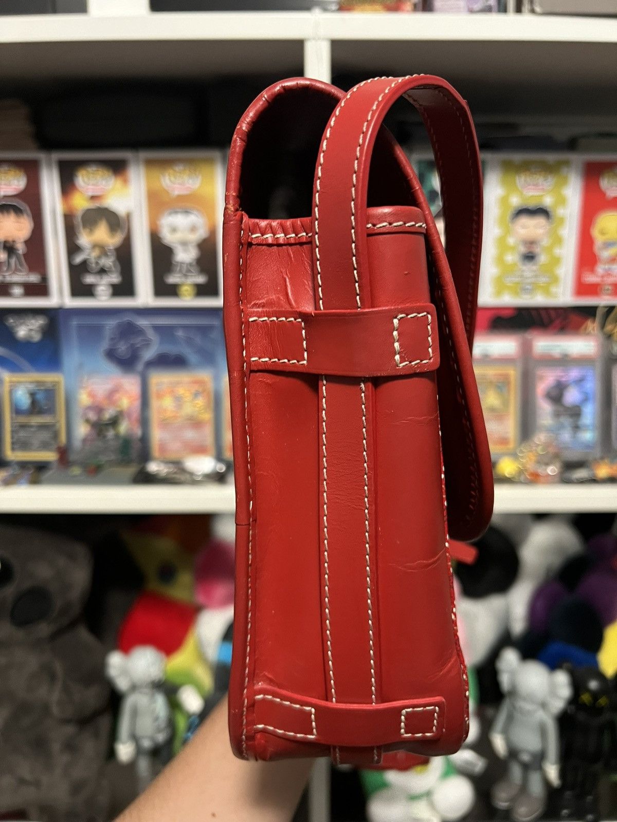 Goyard Goyard Belvedere MM Red Size ONE SIZE - 4 Thumbnail