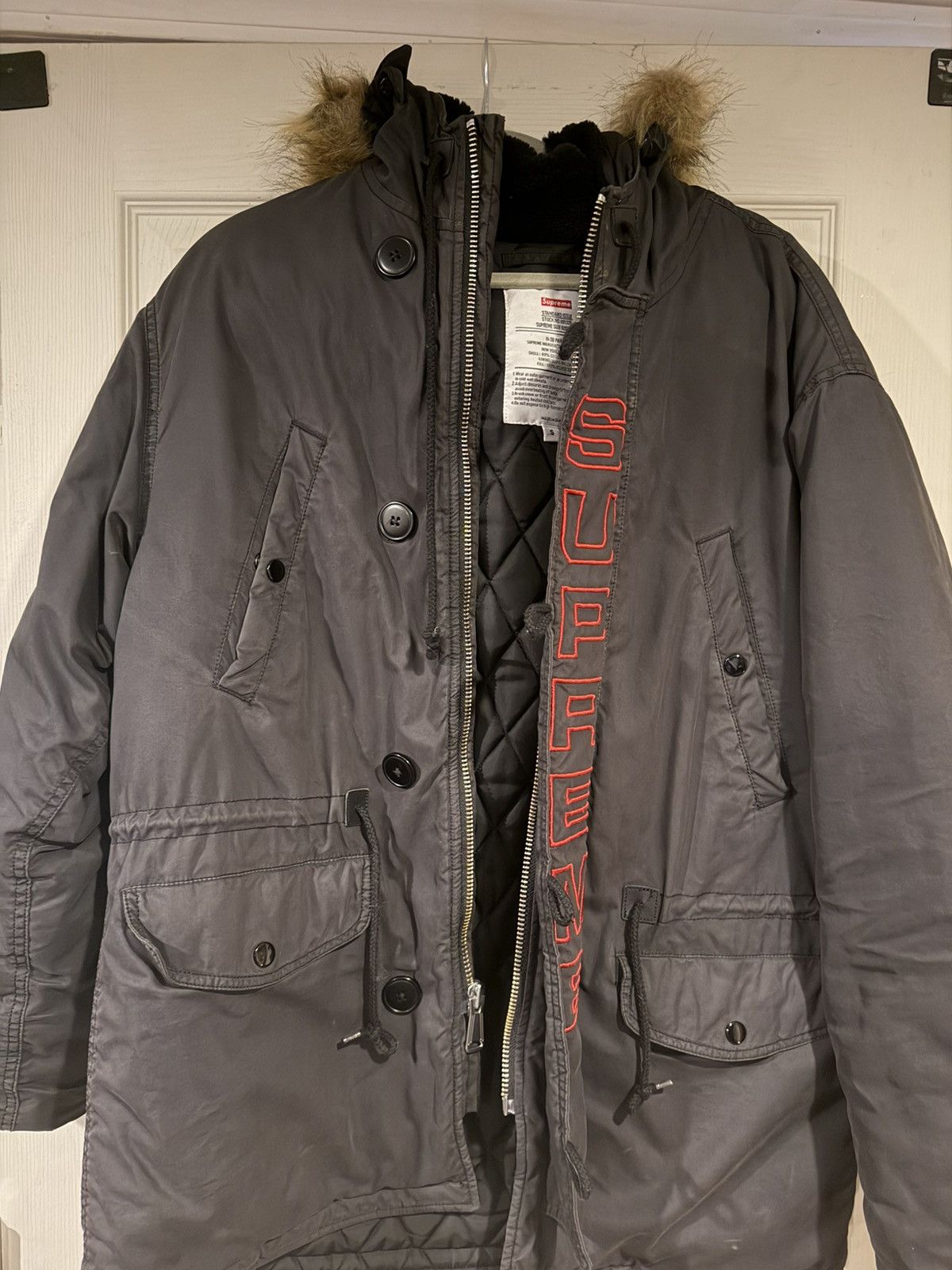 Supreme SUPREME PARKA JACKET Size US S / EU 44-46 / 1 - 1 Thumbnail