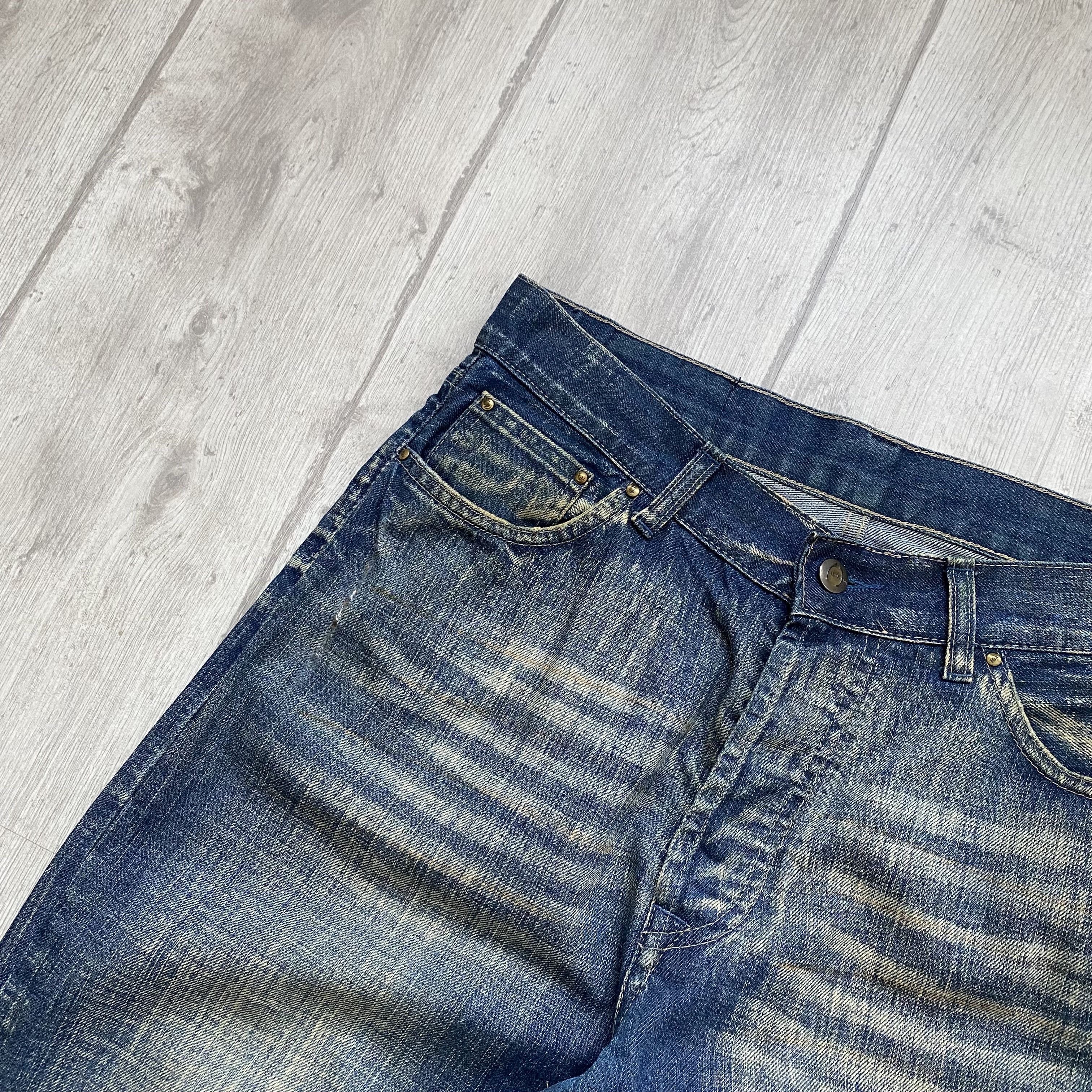 Hysteric Glamour 👖Vintage Amazing Jeans Japanese washed Denim Diesel style Size US 32 / EU 48 - 4 Thumbnail