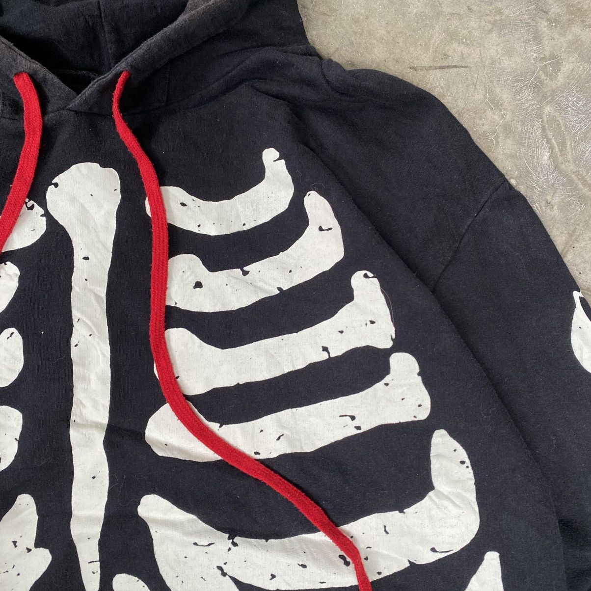 Japanese Brand 2000s Party's Skeleton Graphic Small Ears Y2K Style Hoodie Size US M / EU 48-50 / 2 - 6 Thumbnail