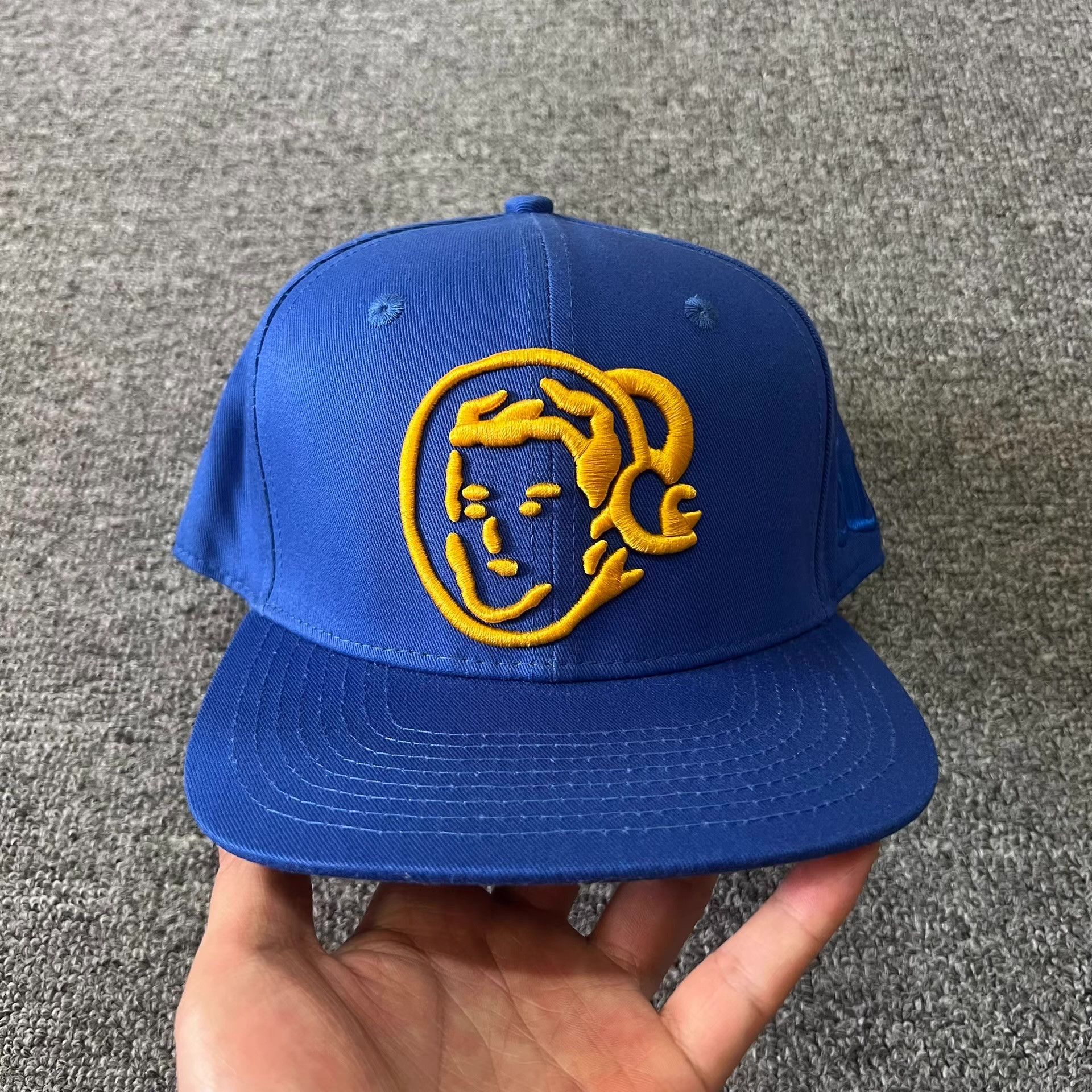Billionaire Boys Club BBCClassicEmbroideredAstronautHeadFlatBrim Baseball Cap Q7 Size ONE SIZE - 1 Thumbnail