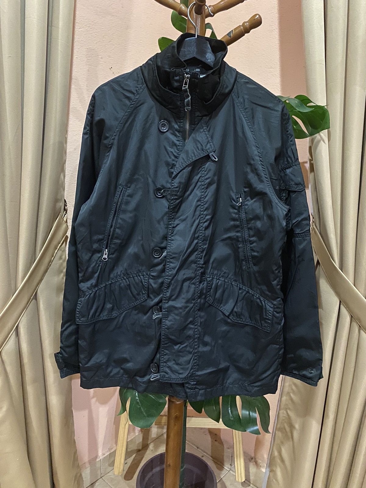 Japanese Brand JUN MEN UTILITY RAINCOAT Size US M / EU 48-50 / 2 - 3 Thumbnail