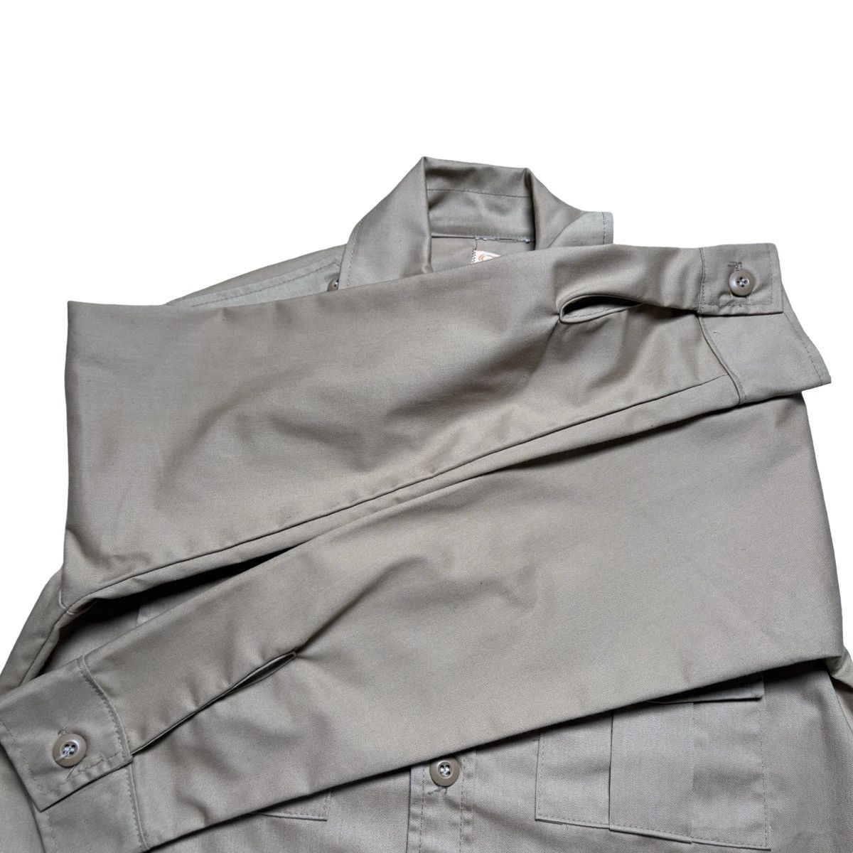SafTbak Vintage 1970s SAFTBAK Khaki Safari Jacket With Belt EUC L Size US L / EU 52-54 / 3 - 7 Thumbnail
