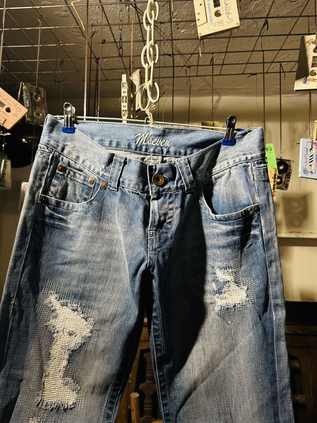 Affliction M Seven Jeans Size 31" - 2 Thumbnail
