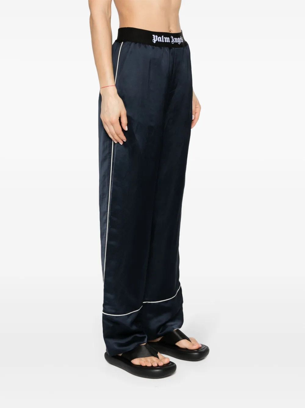 Palm Angels o1y1125 Sweatpant in Navy Size 26" / US 2 / IT 38 - 3 Thumbnail