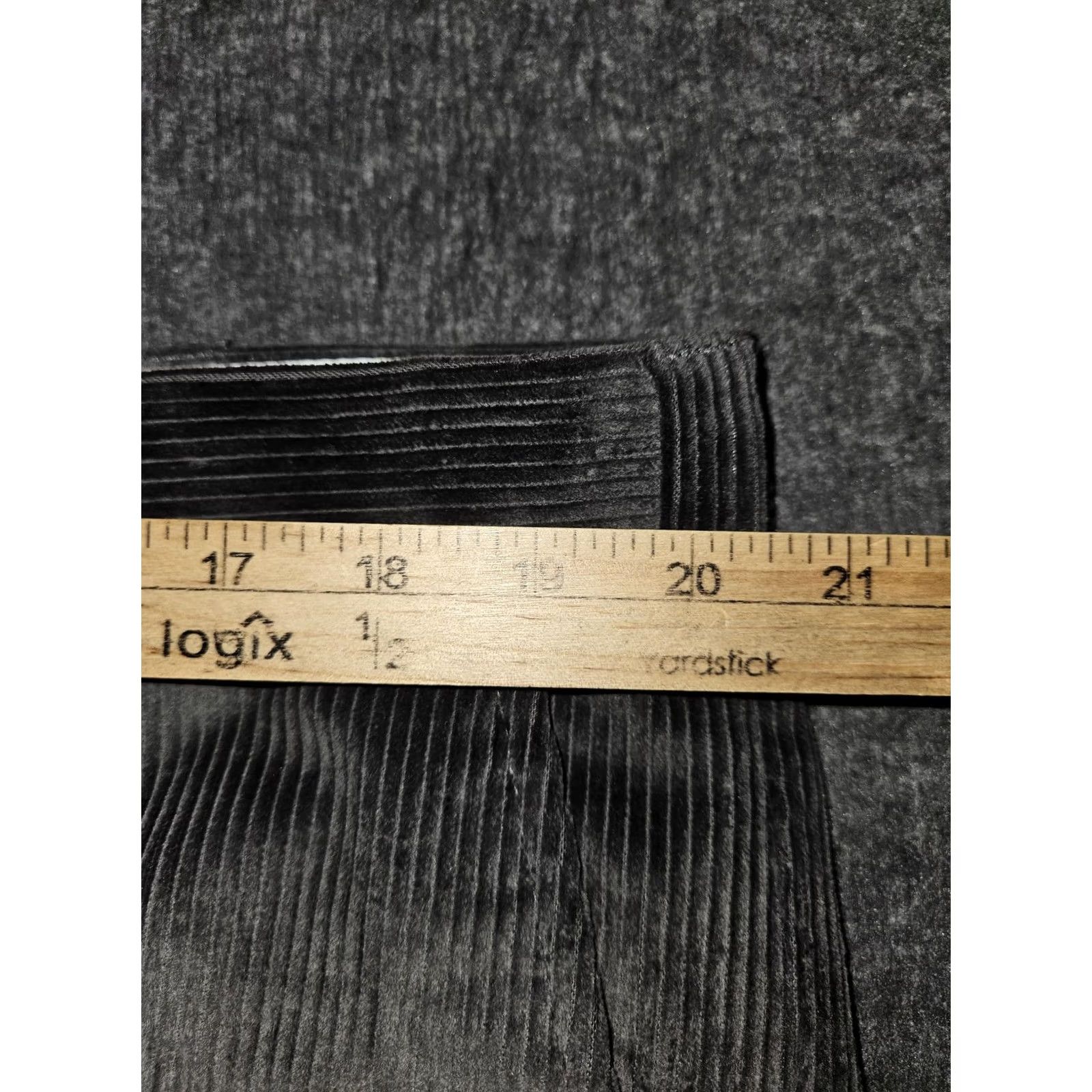 Orvis Orvis Bozmn Cord Pant Mens 40x31 Gray Chino Corduroy Straight Leg Regular Fit Pockets Size US 40 / EU 56 - 4 Thumbnail