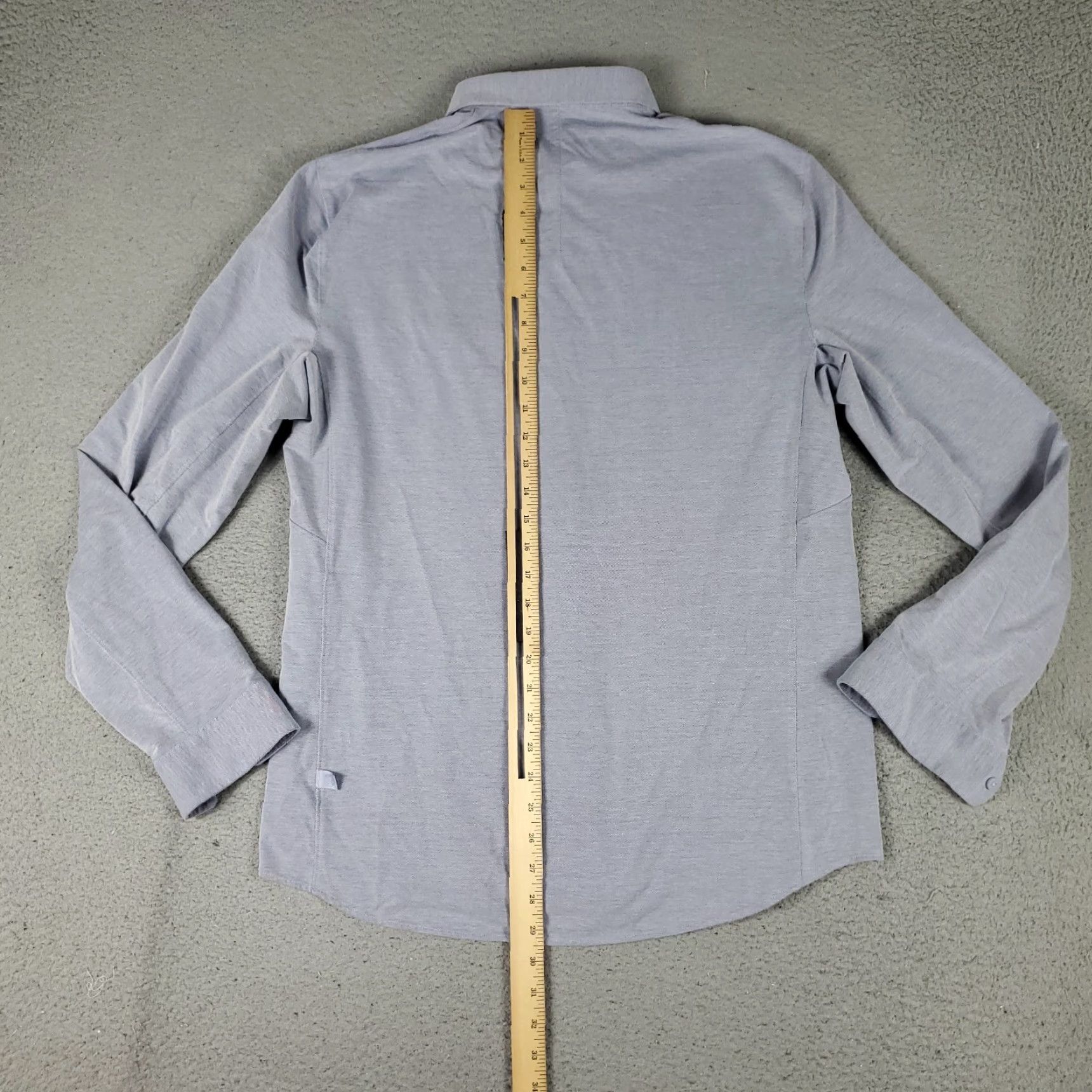 Lululemon Lululemon Shirt Mens Size Medium Blue Stretch Casual Button Up Long Sleeve Size US M / EU 48-50 / 2 - 4 Thumbnail