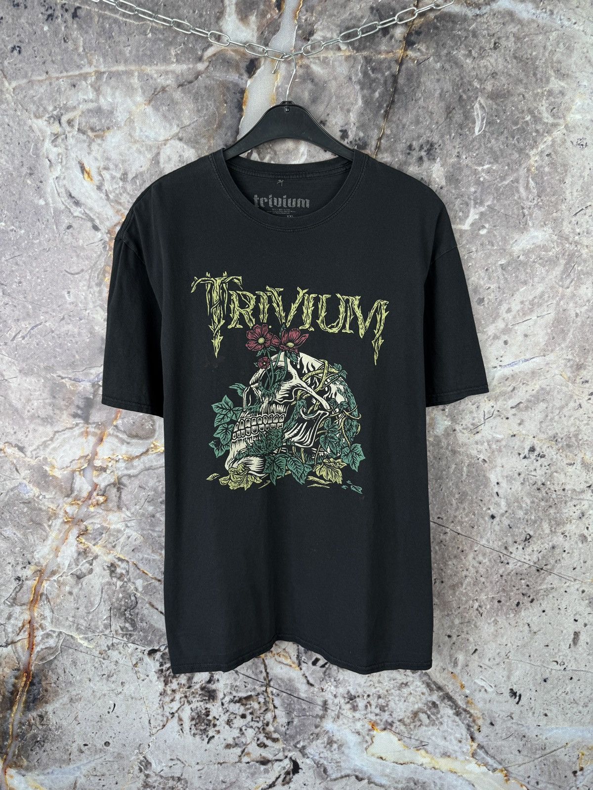Metallica Men’s Trivium Metal Band Vintage Y2K T-Shirt Size XXL Size US XXL / EU 58 / 5 - 1 Thumbnail