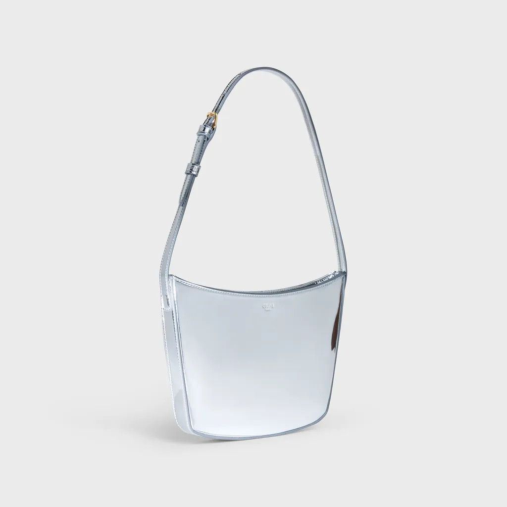 Celine o1w1db10125 112272EXS Size: OS / Croque Bag in Silver Size ONE SIZE - 2 Thumbnail