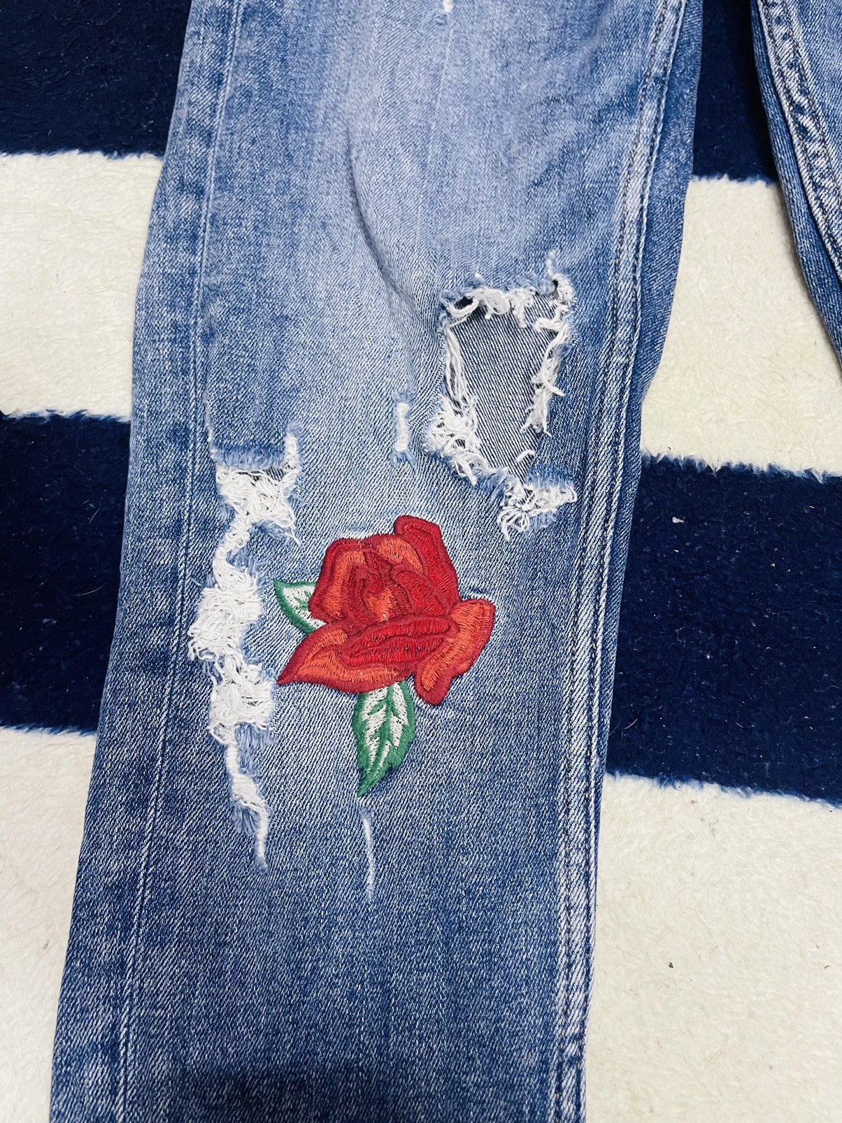 Zara Distressed Zara Man Jeans (11) Size US 28 / EU 44 - 11 Thumbnail