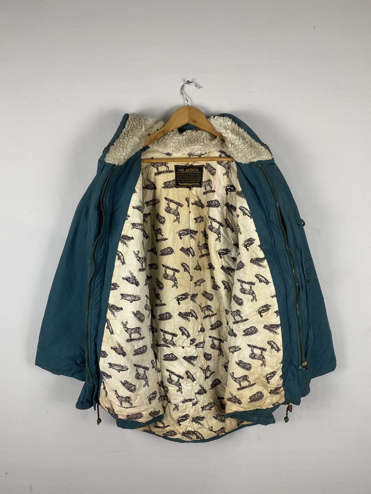 Other × Vintage Vintage Milacosta Rare Overprint Animal Heavy jacket Size US XL / EU 56 / 4 - 8 Thumbnail