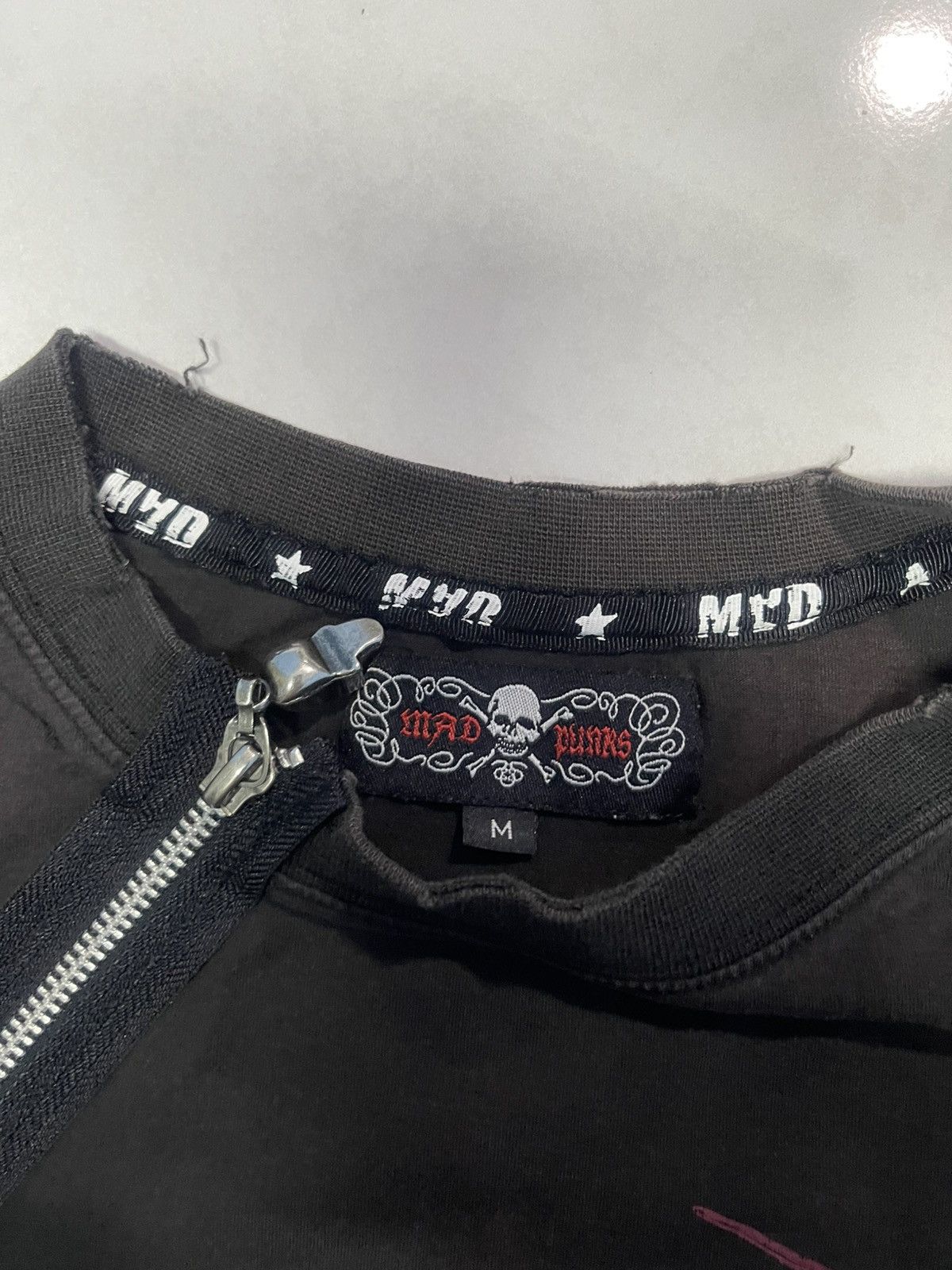Band Tees × Japanese Brand × Vintage 🔥HOT🔥VINTAGE MAD PUNKS PATCHES VERY RARE Size US S / EU 44-46 / 1 - 6 Thumbnail