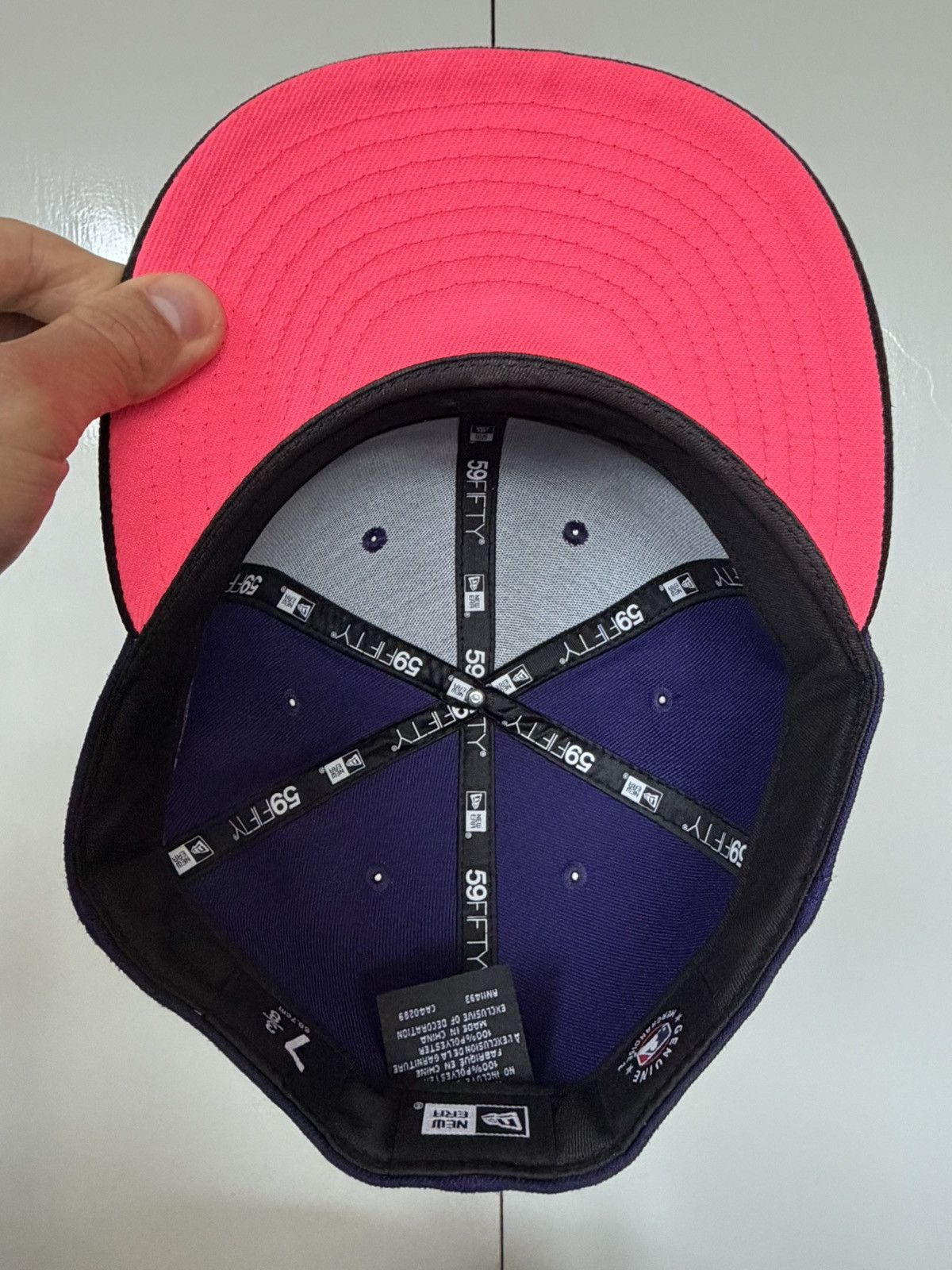 New Era NEW ERA 59FIFTY LOS ANGELES DODGERS CAP STADIUM 1962 PURPLE Size ONE SIZE - 10 Thumbnail
