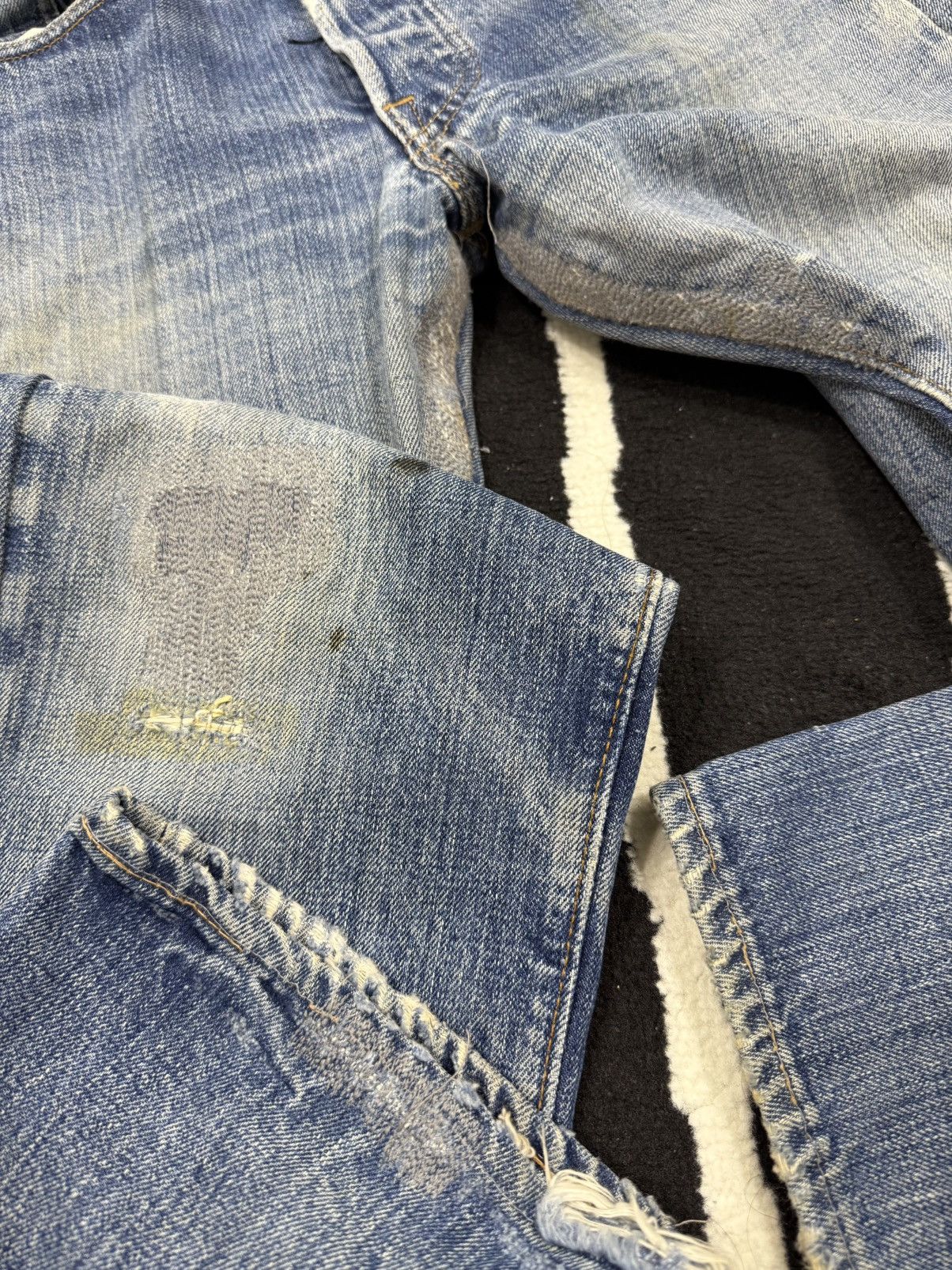 Levi's Vintage Levis Redline Single stich #6 Size US 29 - 3 Thumbnail