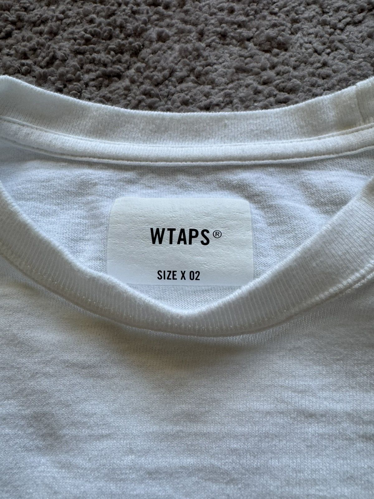 Wtaps WTAPS White Long Sleeve Size M Size US M / EU 48-50 / 2 - 2 Thumbnail
