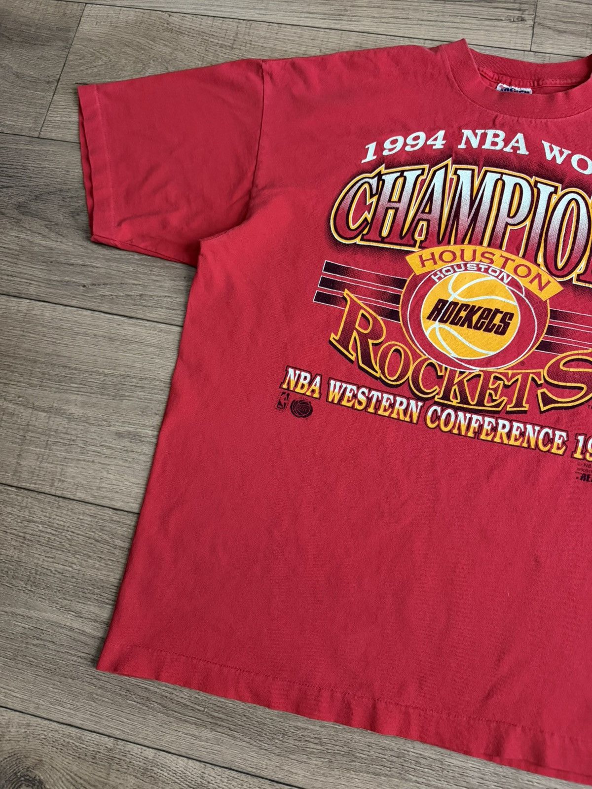 Other Vintage 90’s 1994 Houston Rockets NBA Champions T-shirt XXL Size US XXL / EU 58 / 5 - 4 Thumbnail