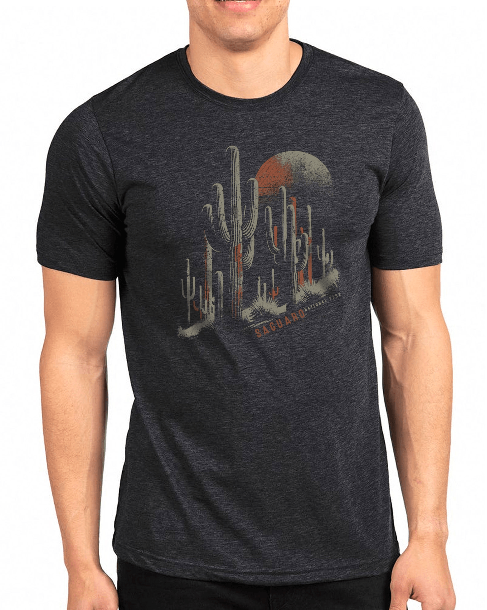 Designer × Vintage Saguaro National Park Arizona Men's Hiking T-Shirt Size US L / EU 52-54 / 3 - 4 Thumbnail