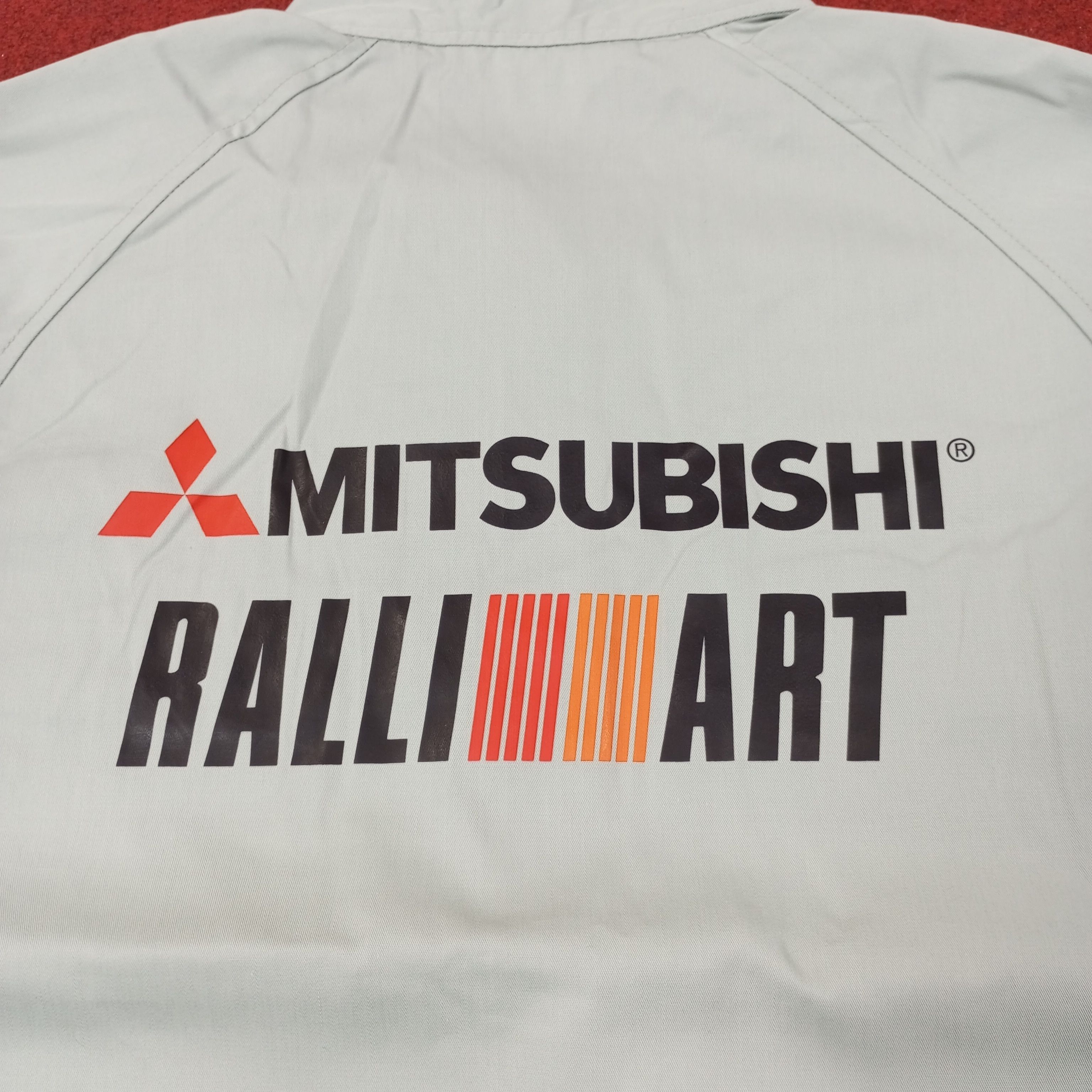 Vintage Mitsubishi Motorsports Workwear Custom Jacket c246n22 Size US M / EU 48-50 / 2 - 2 Thumbnail