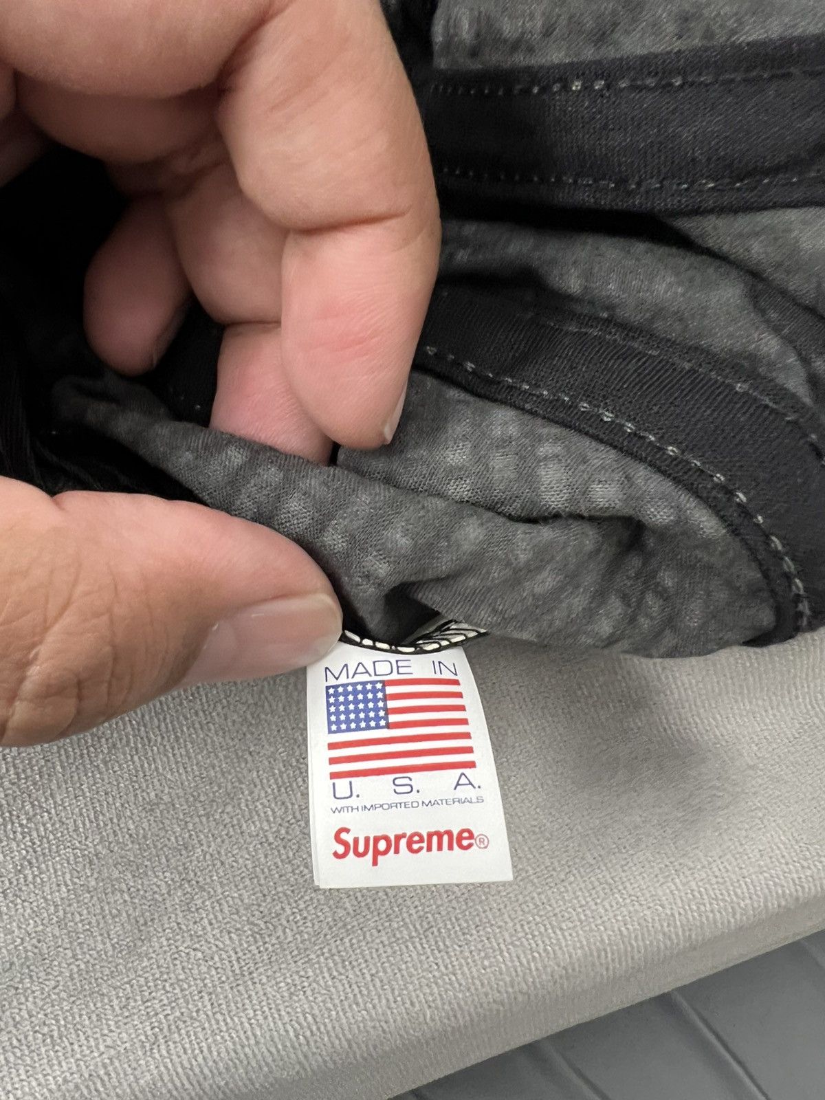Supreme Supreme Black Cap Size ONE SIZE - 6 Thumbnail