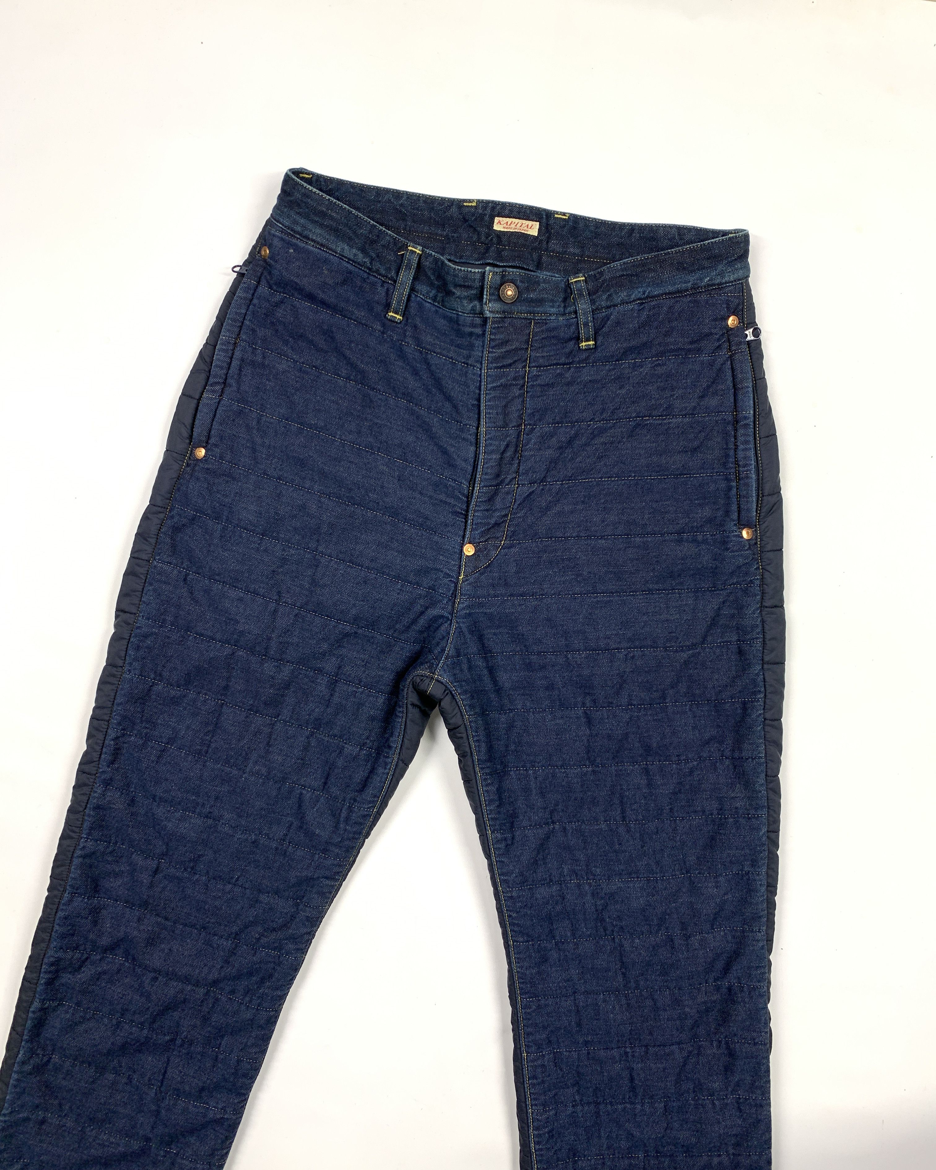 Kapital Hybrid "Winday" Insulated Pants Size US 32 / EU 48 - 3 Thumbnail
