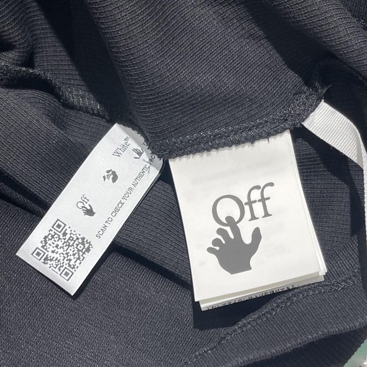 Off-White Off-White Stamp Rib Cropped Tee Size US XS / EU 42 / 0 - 5 Thumbnail