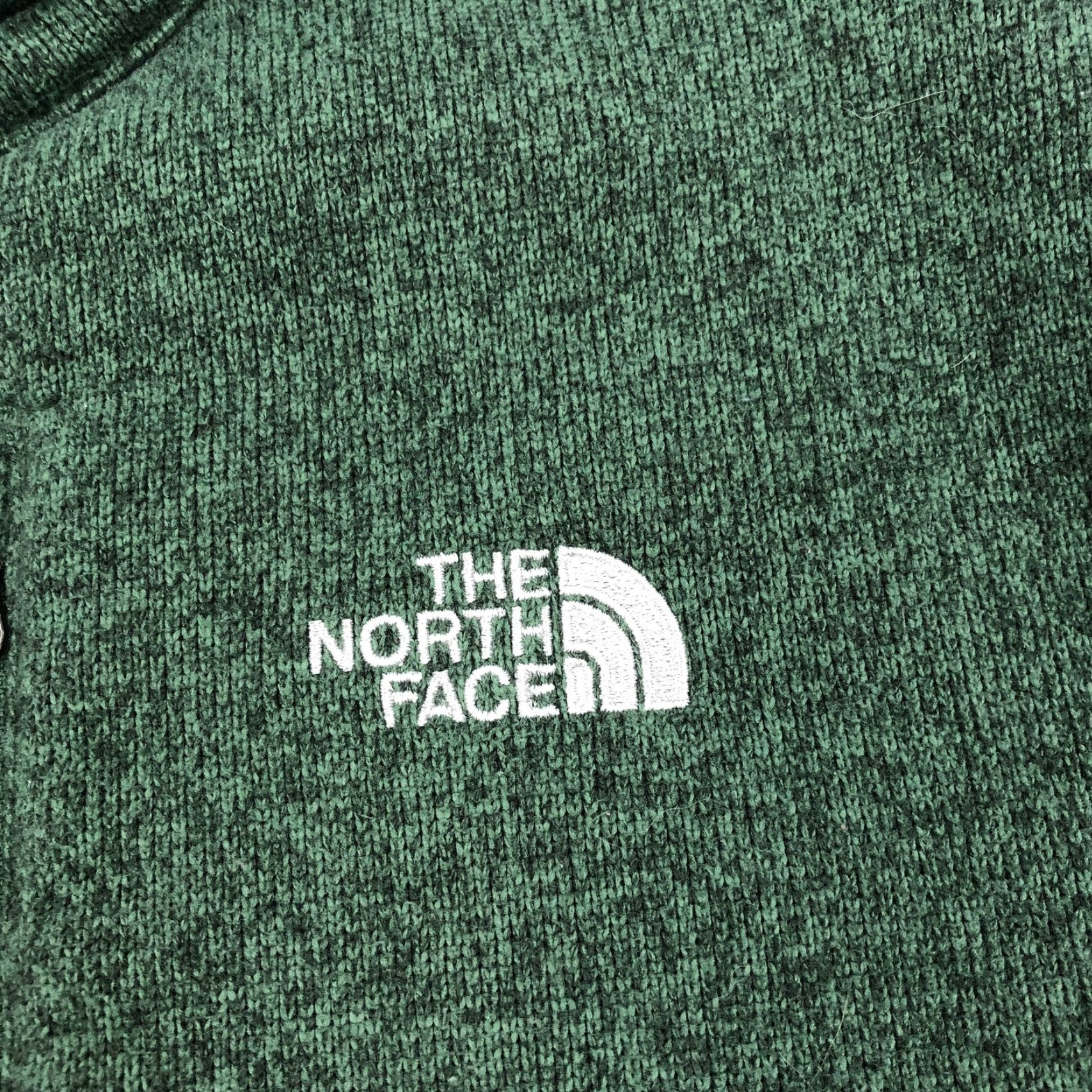 The North Face The North Face Men's XL Green 1/4 Zip Fleece Pullover Sweater Jacket Hoodie Breathing Outdoor Sports Size US XL / EU 56 / 4 - 3 Thumbnail