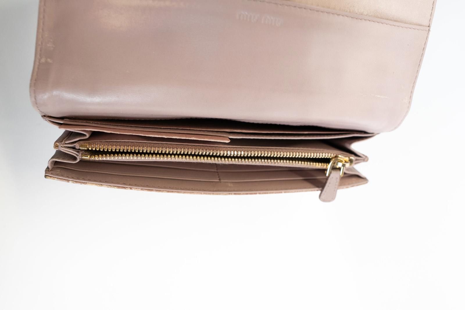 Miu Miu 00's Miu Miu Crocodile-Embossed Leather Long Wallet Size ONE SIZE - 5 Thumbnail