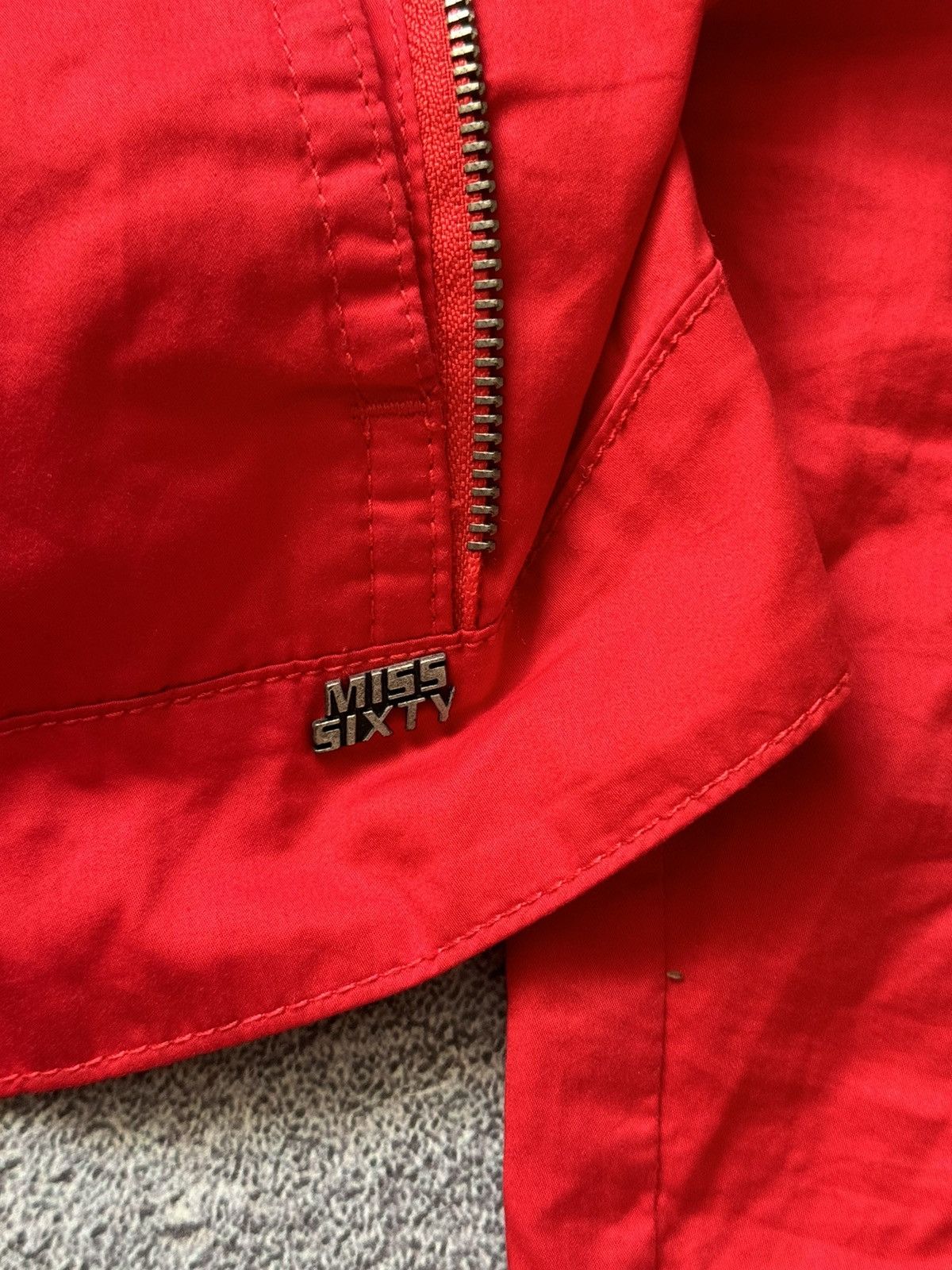 Japanese Brand × Miss Sixty Miss sixty S road motorcycle zip red jacket Avantgarde Size S / US 4 / IT 40 - 8 Thumbnail