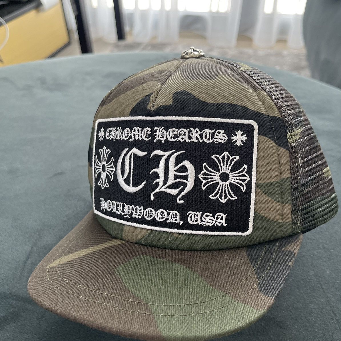 Chrome Hearts Chrome Hearts Kids Camo Hat Size ONE SIZE - 3 Thumbnail