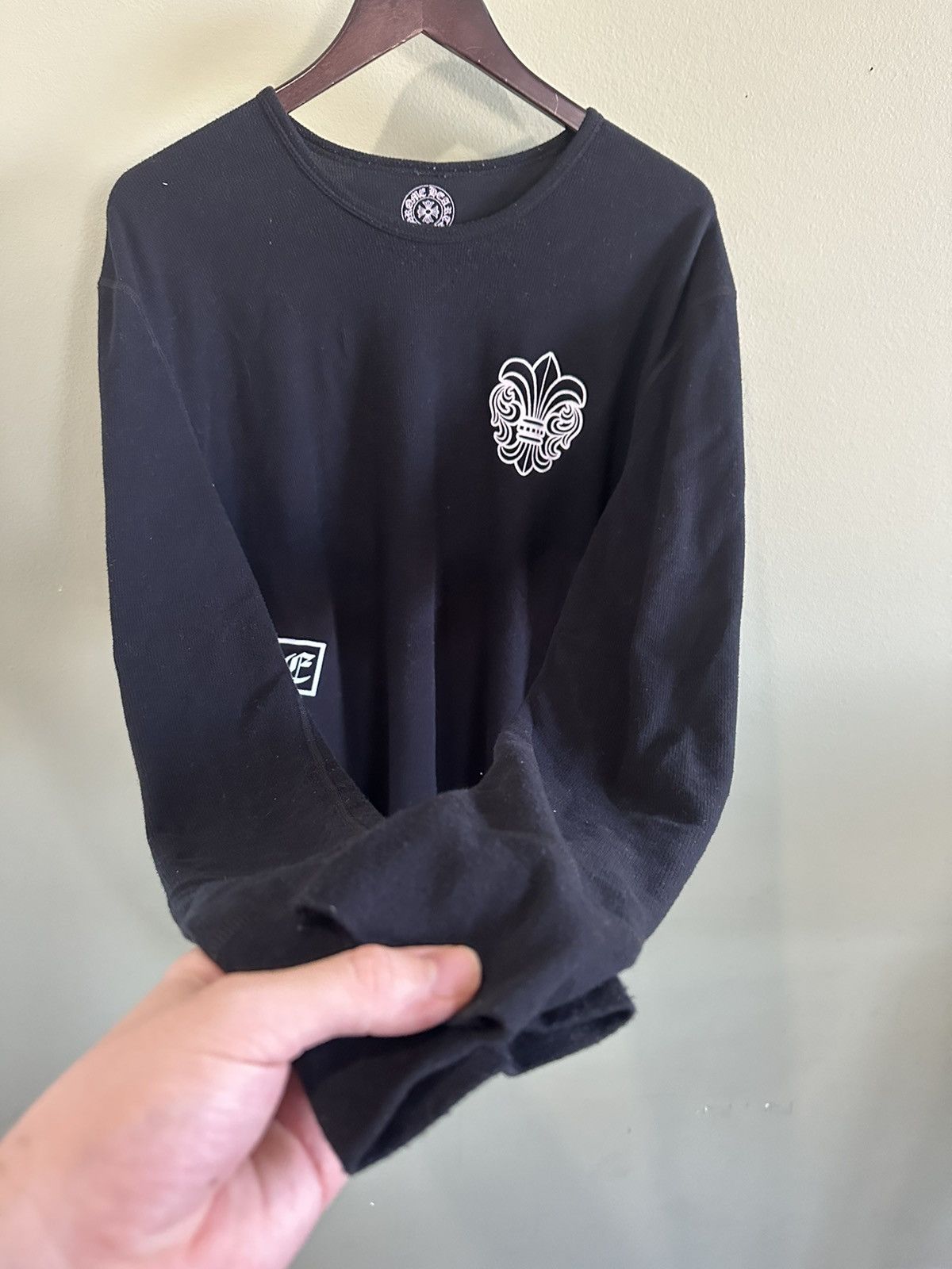 Chrome Hearts VINTAGE T-BAR CHROME HEARTS THERMAL | Grailed