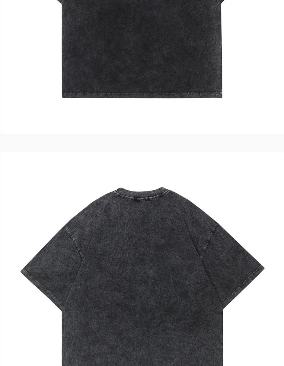 Other Street Trend: Vintage Black Anime Printed T-shirt Size US M / EU 48-50 / 2 - 3 Thumbnail