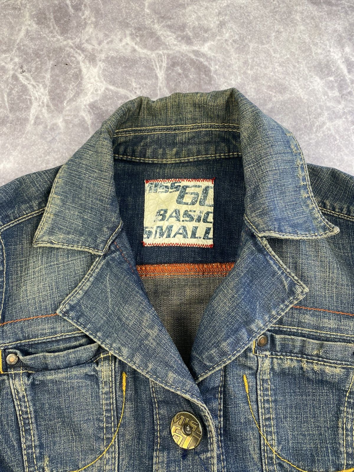Miss Sixty Miss Sixty Distressed Denim Jacket Y2K Size S / US 4 / IT 40 - 2 Thumbnail