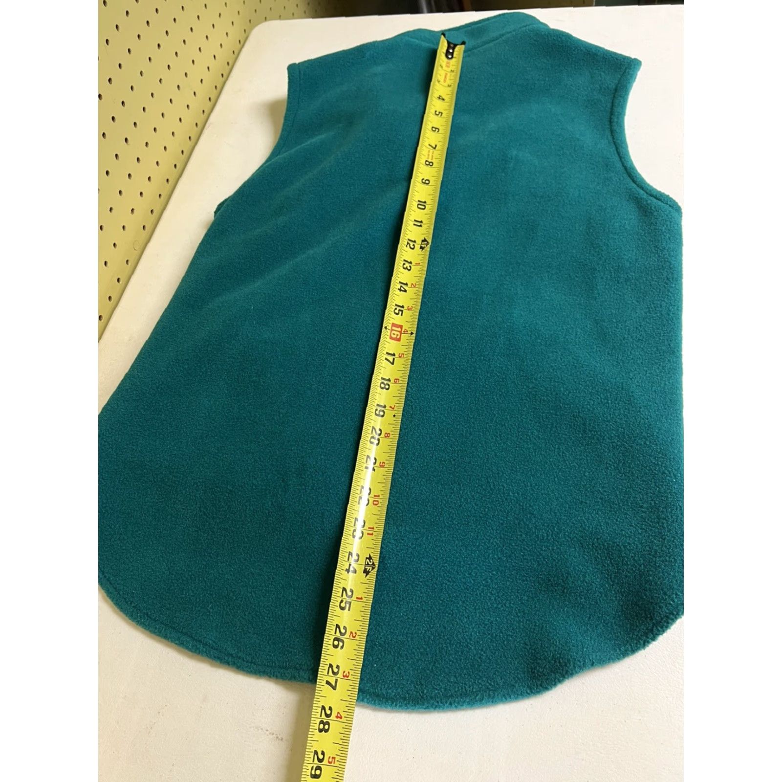 Vintage NWOT Green Zip Vest Okemo Race Team Fleece Winter Long Tail Lori Ford Vest Women M Green Winter 2020s? Size M / US 6-8 / IT 42-44 - 6 Thumbnail