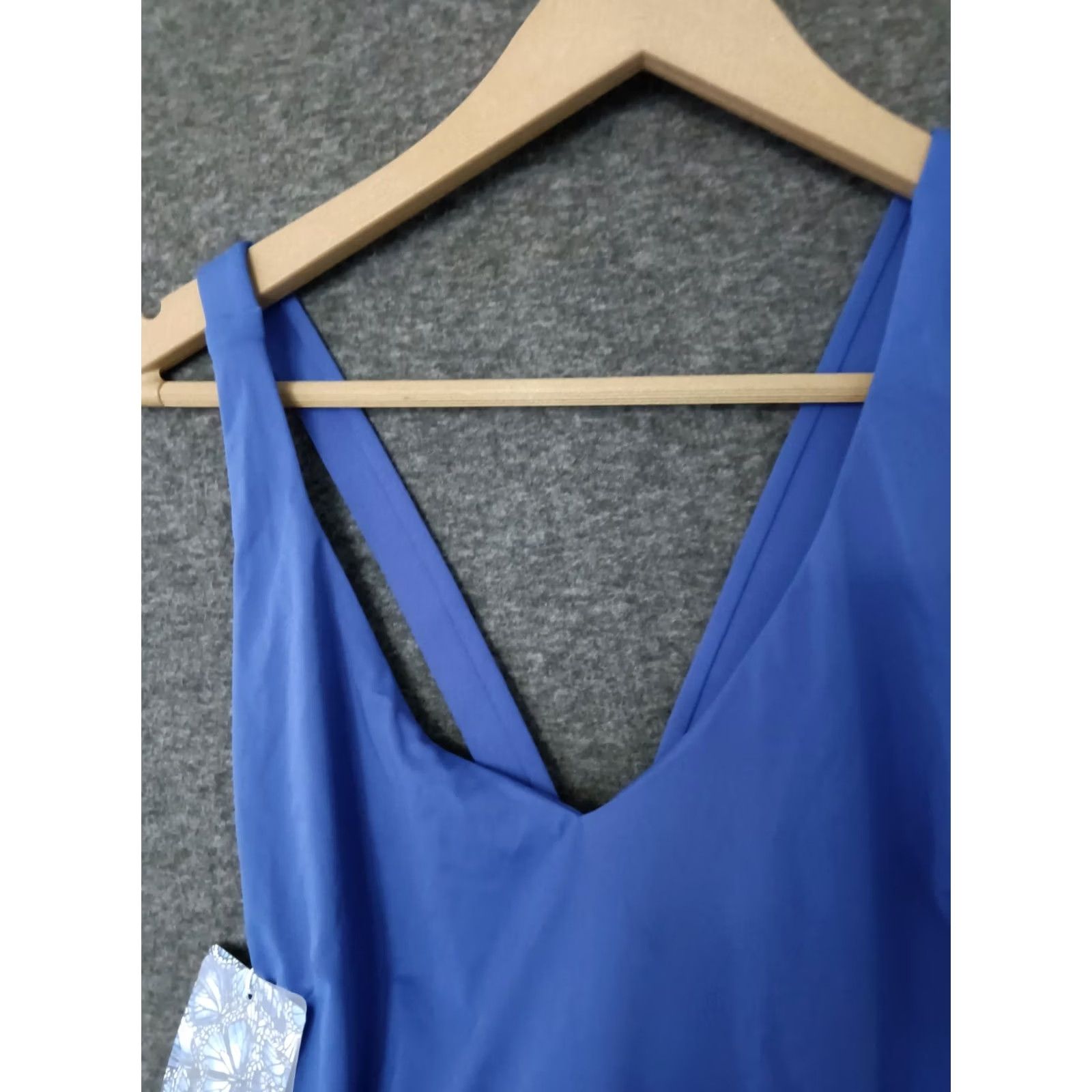 Vintage Toluca Swim One Piece Cross Back Blue Wide Strap Swimsuit XS Womens Beach Band Womens Toluca XS Blue One Piece Swimsuit div Size XS / US 0-2 / IT 36-38 - 3 Thumbnail