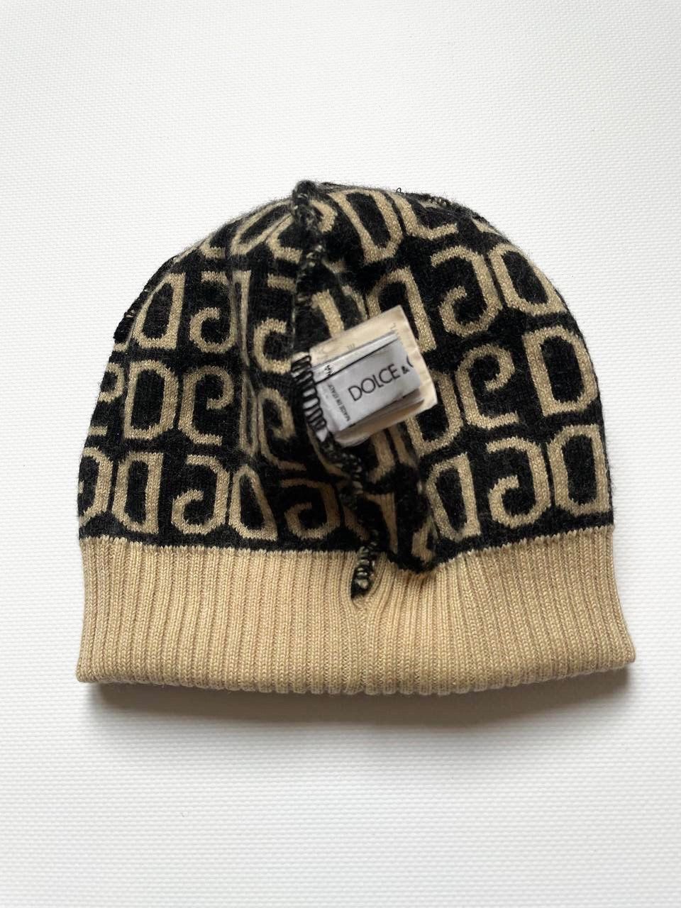 Dolce & Gabbana Dolce Gabbana wool monogram beanie hat y2k Size ONE SIZE - 4 Thumbnail