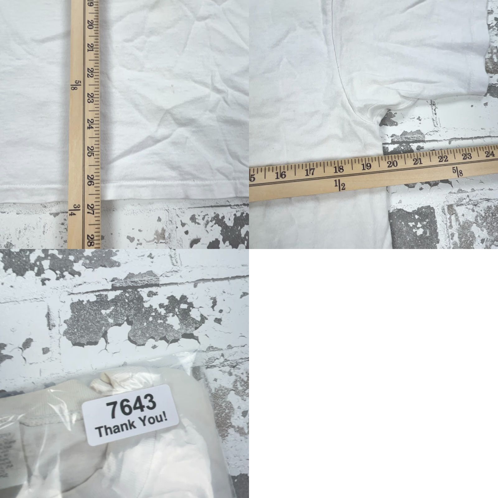 Vintage VINTAGE Desert Storm Shirt Men L White Tee Short Sleeve Crew Neck Graphic Print 90s Grunge USA Stain/Faded Size US L / EU 52-54 / 3 - 9 Thumbnail