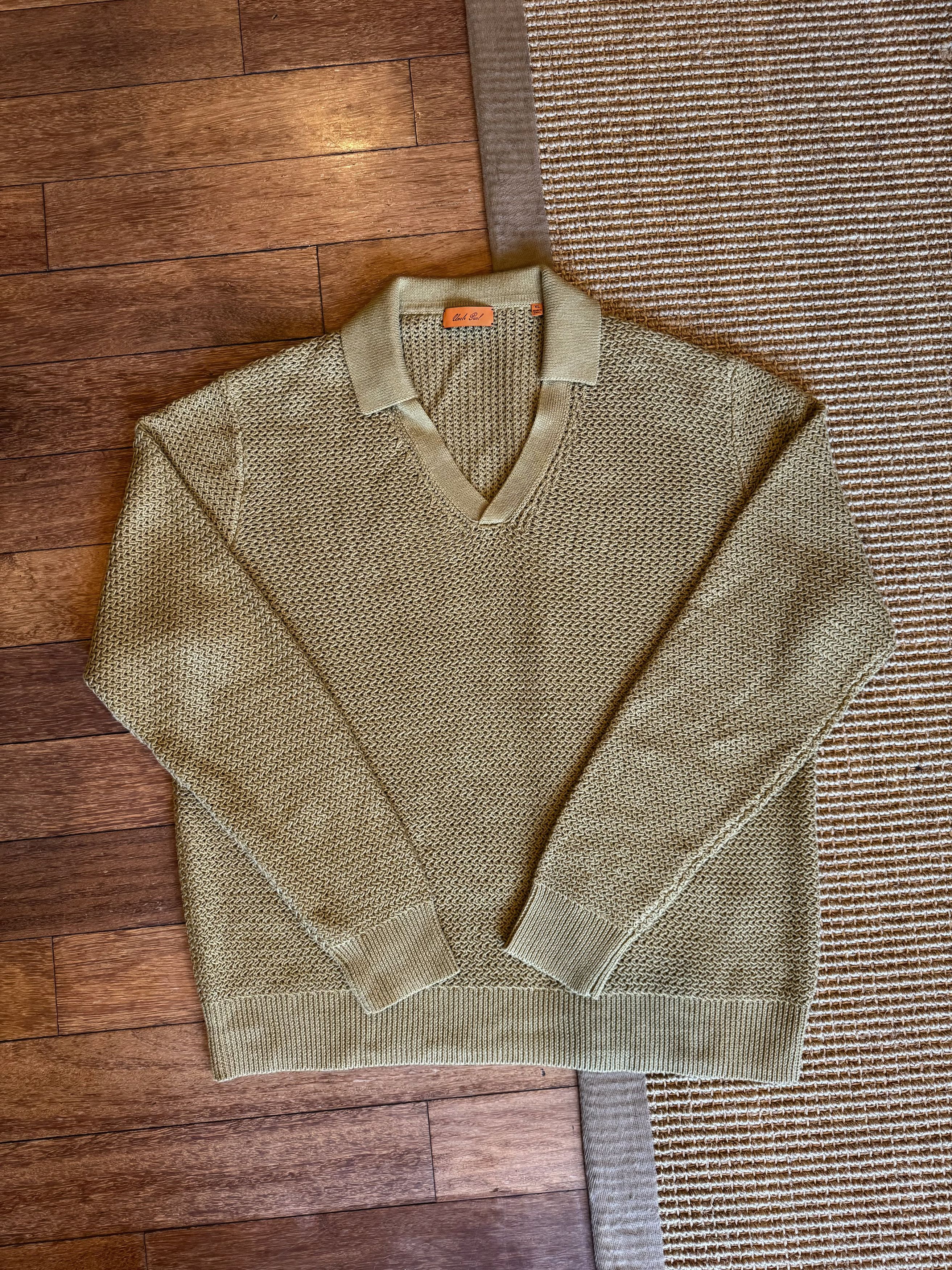Other Long Sleeve Linen Polo Size US XL / EU 56 / 4 - 1 Thumbnail