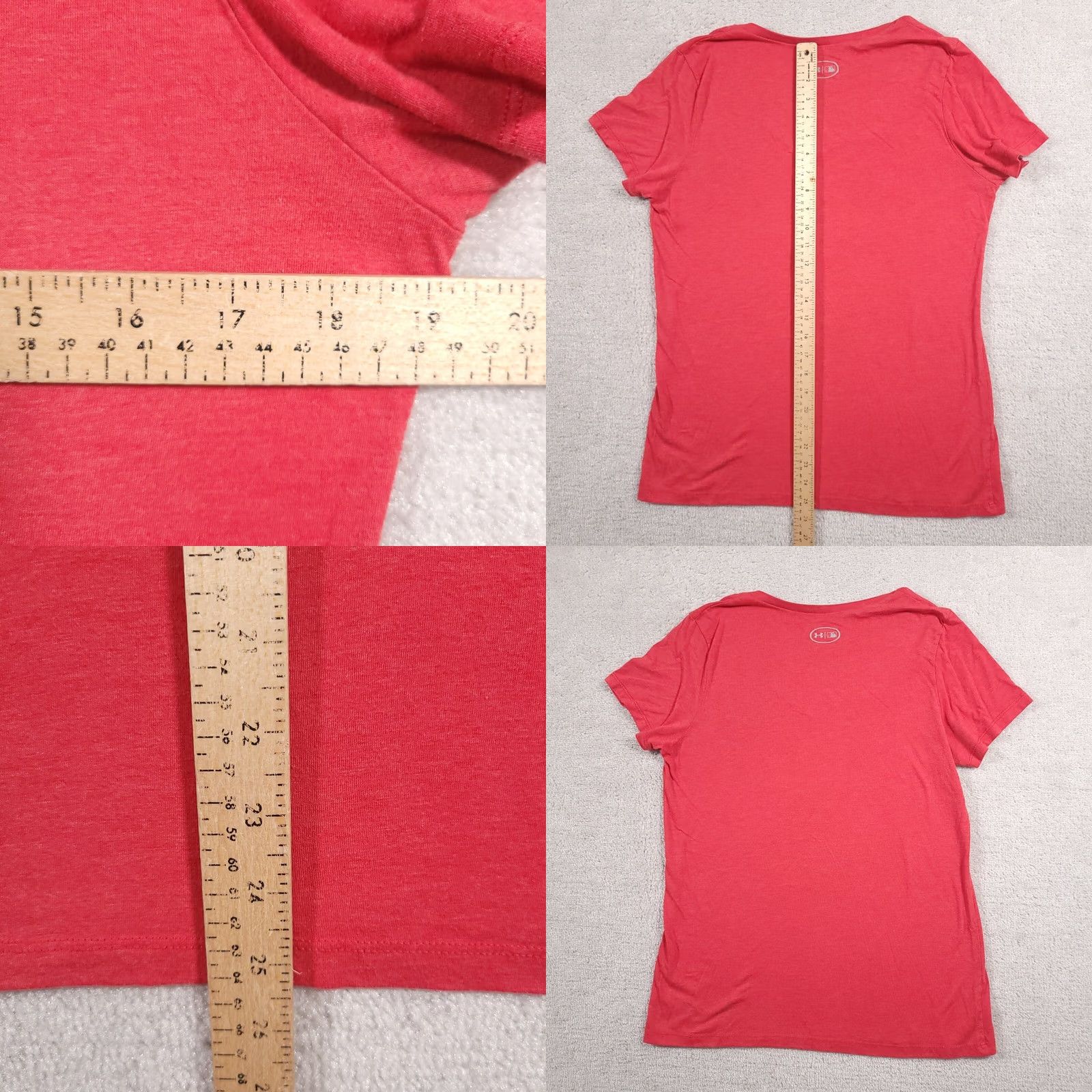 Under Armour Under Armour STL Cardinals Loose Fit Shirt Womens L Red Heatgear V Neck MLB Shirt Size L / US 10 / IT 46 - 8 Thumbnail