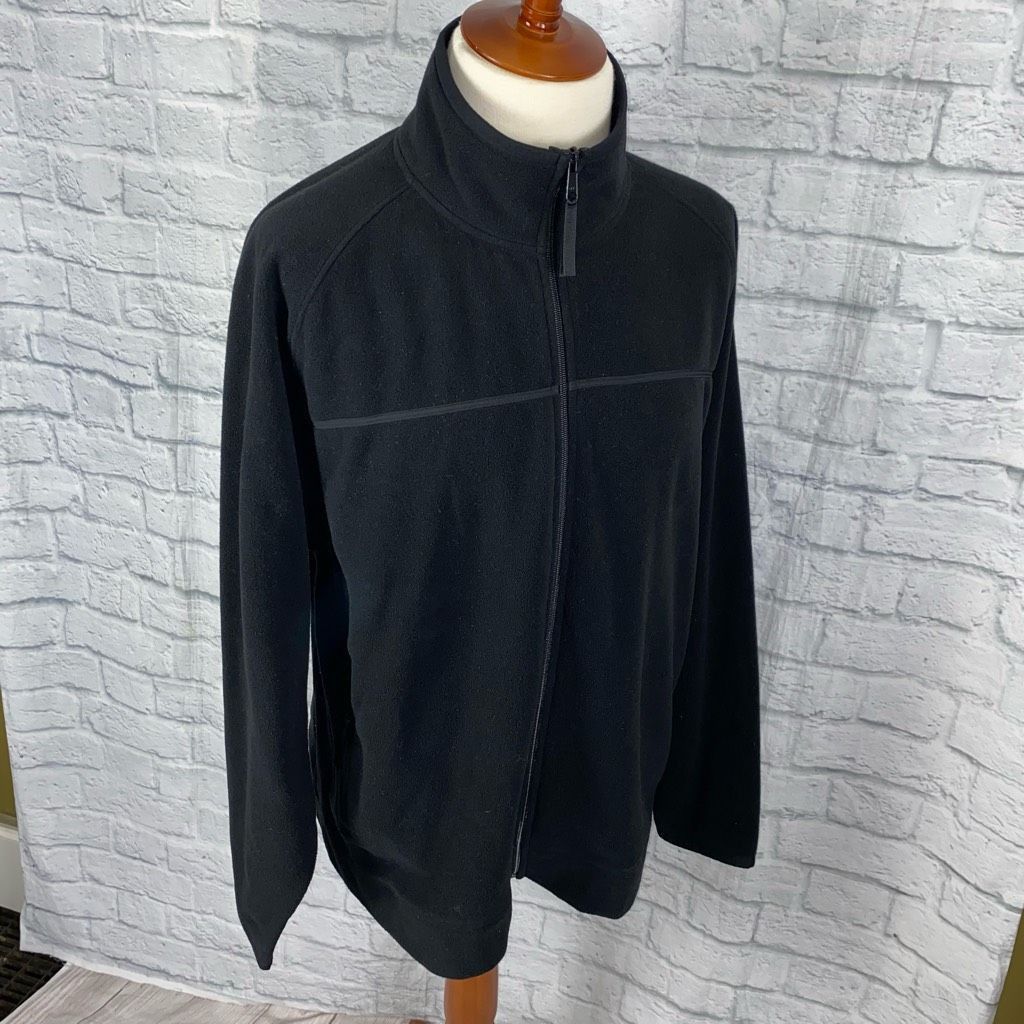 Old Navy Old Navy men XXL Full zip high neck fleece jacket black Size US XXL / EU 58 / 5 - 3 Thumbnail