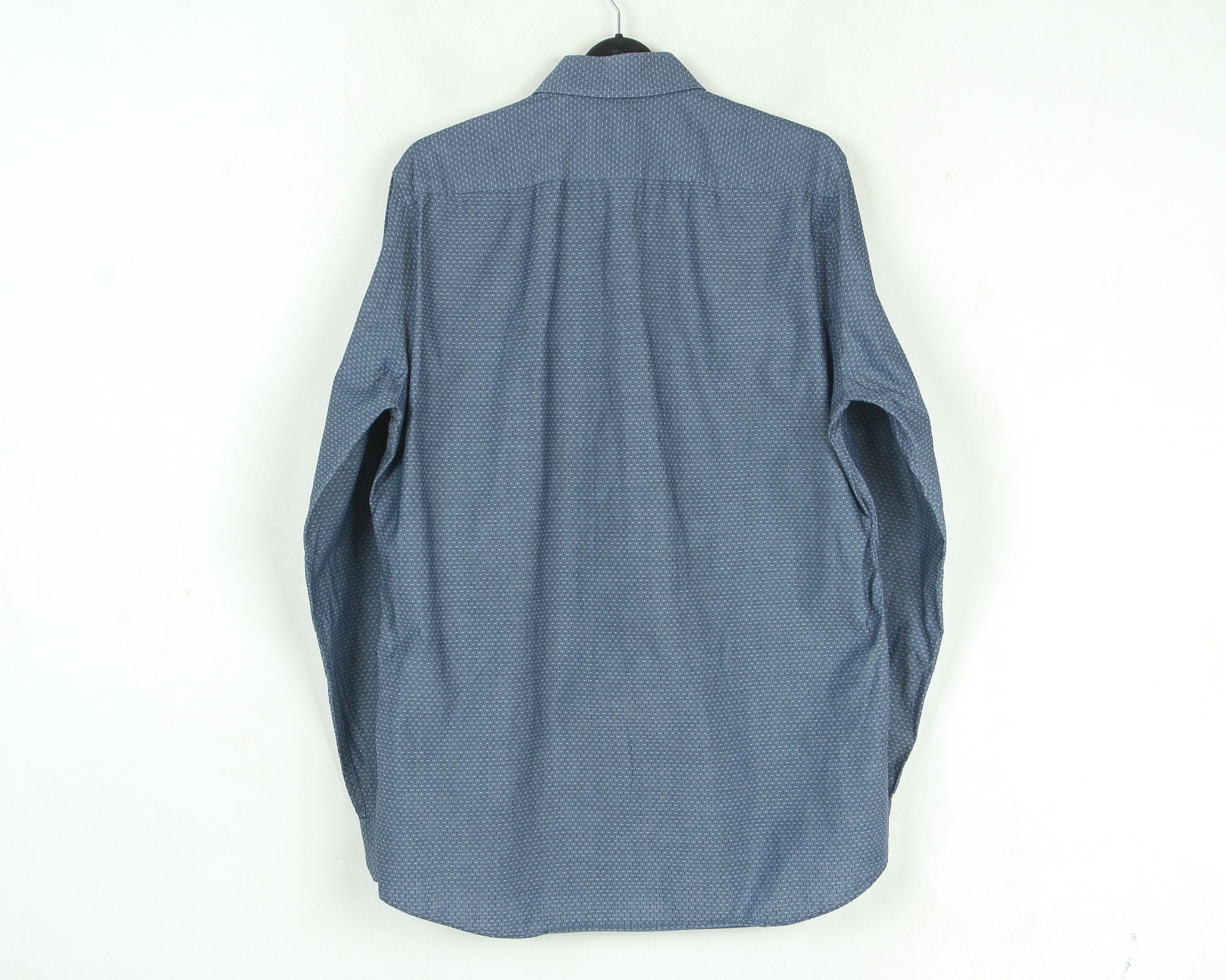 Strellson STRELLSON Slim Fit Shirt 15 3/4" Size 40 Formal Blue Casual Size 40S - 3 Thumbnail