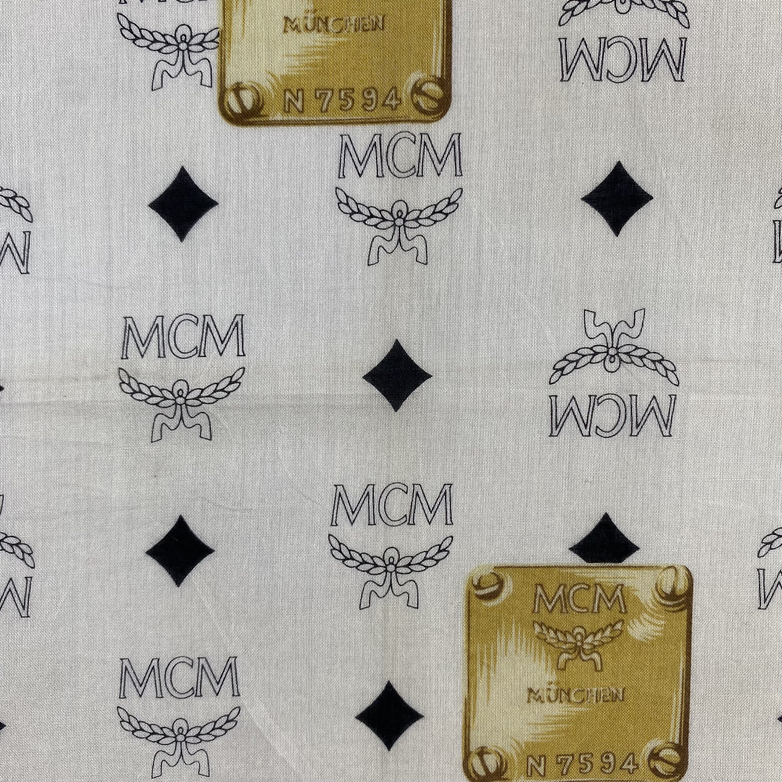 MCM × Vintage MCM Neckerchief / Bandana / Handkerchief-P1436 Size ONE SIZE - 4 Thumbnail