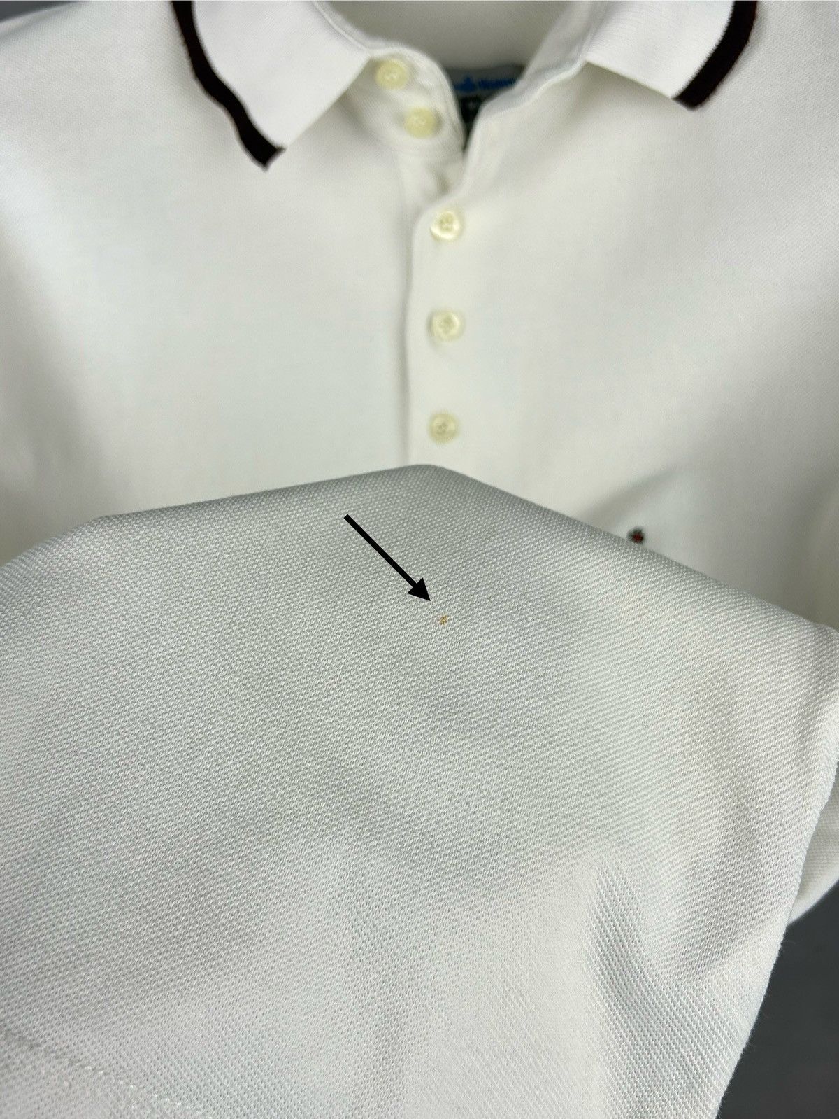 Vivienne Westwood Vivienne Westwood Logo Polo Shirt White size-L Size US L / EU 52-54 / 3 - 4 Thumbnail