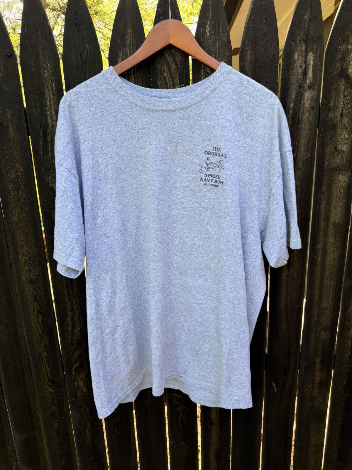 Rap Tees VTG Sailor Jerry Navy Rum Liquor tee Size XL Size US XL / EU 56 / 4 - 2 Thumbnail
