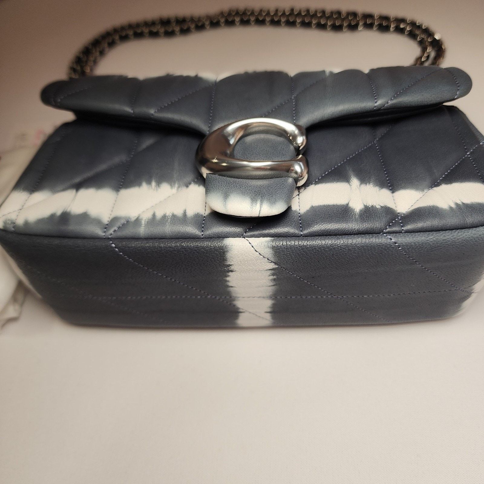 Coach COACH CU080 Quilted Tabby Bag 20 Tie Dye Midnight Navy V2 Size ONE SIZE - 5 Thumbnail