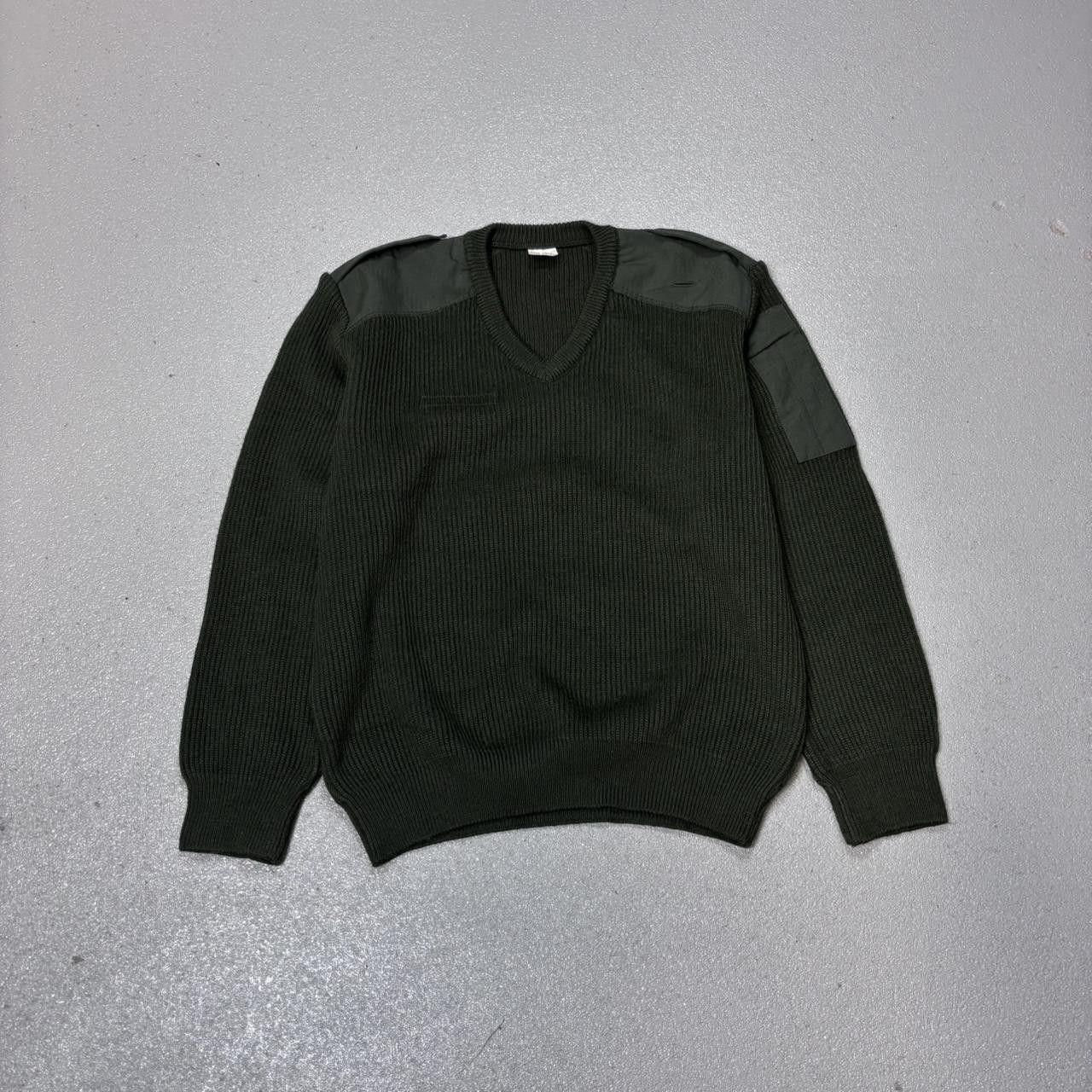 Japanese Brand × Vintage Vintage y2k Military surplus ribbed archive sweater Size US M / EU 48-50 / 2 - 1 Thumbnail