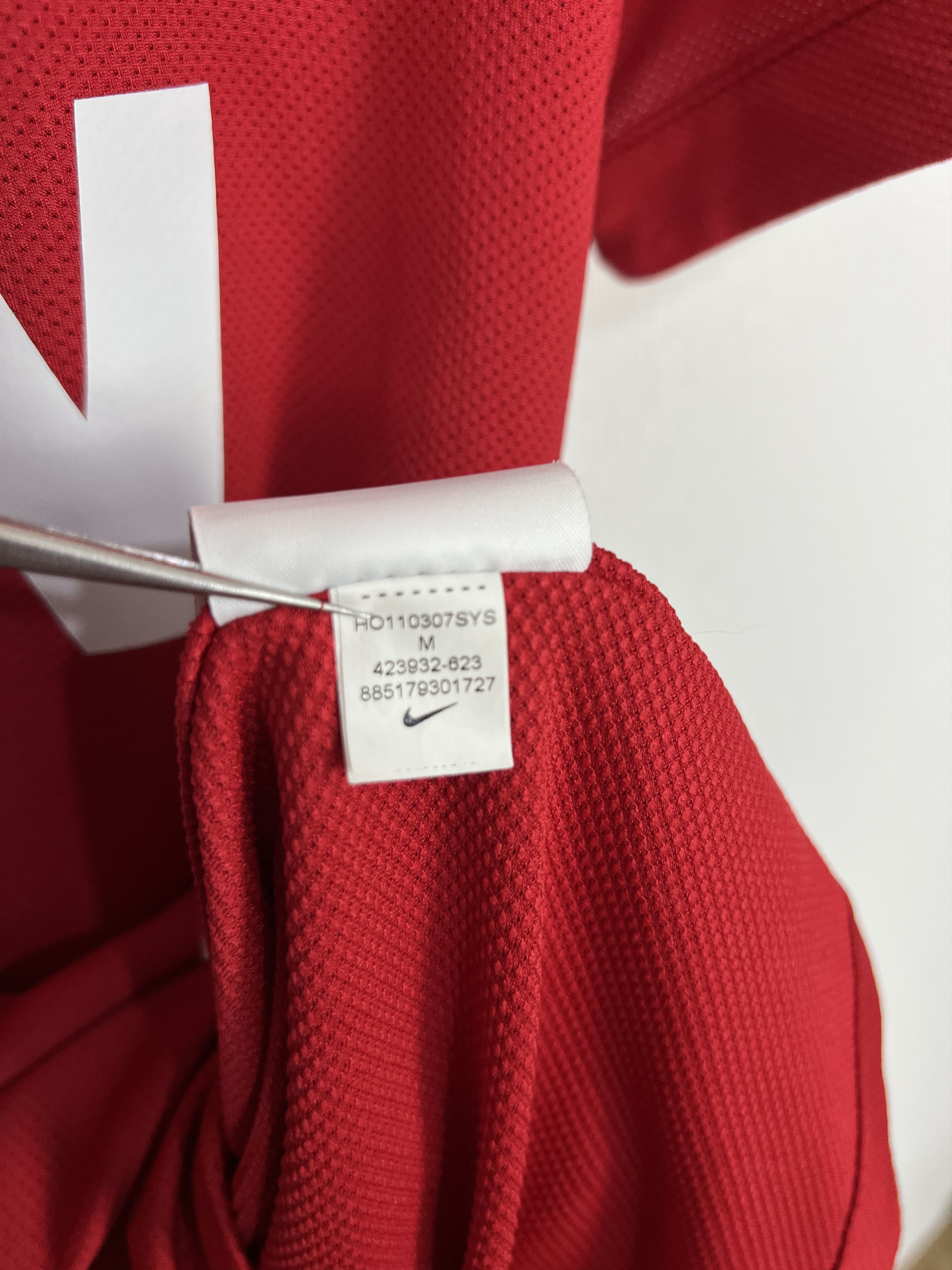 Nike Manchester United Home football shirt Soccer Jersey Trikot Size US M / EU 48-50 / 2 - 7 Thumbnail