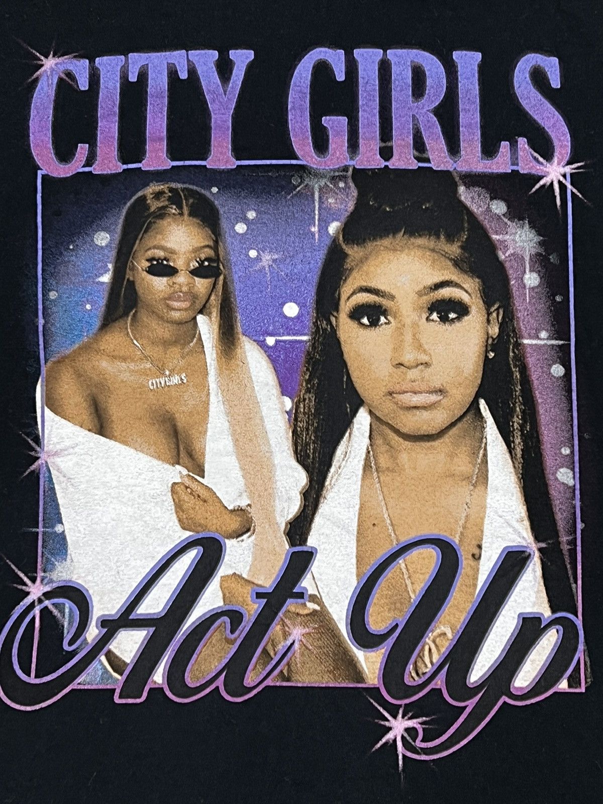 Rap Tees City Girls Act Up Tee Size M / US 6-8 / IT 42-44 - 2 Thumbnail