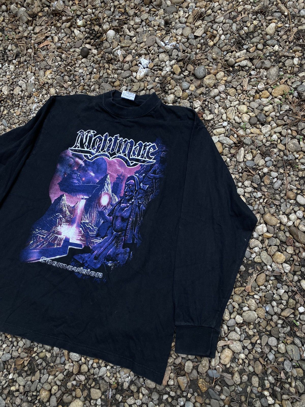 Band Tees × Vintage Vintage 2001 Nightmare Cosmovision Tour Longsleeve Size US XL / EU 56 / 4 - 6 Thumbnail