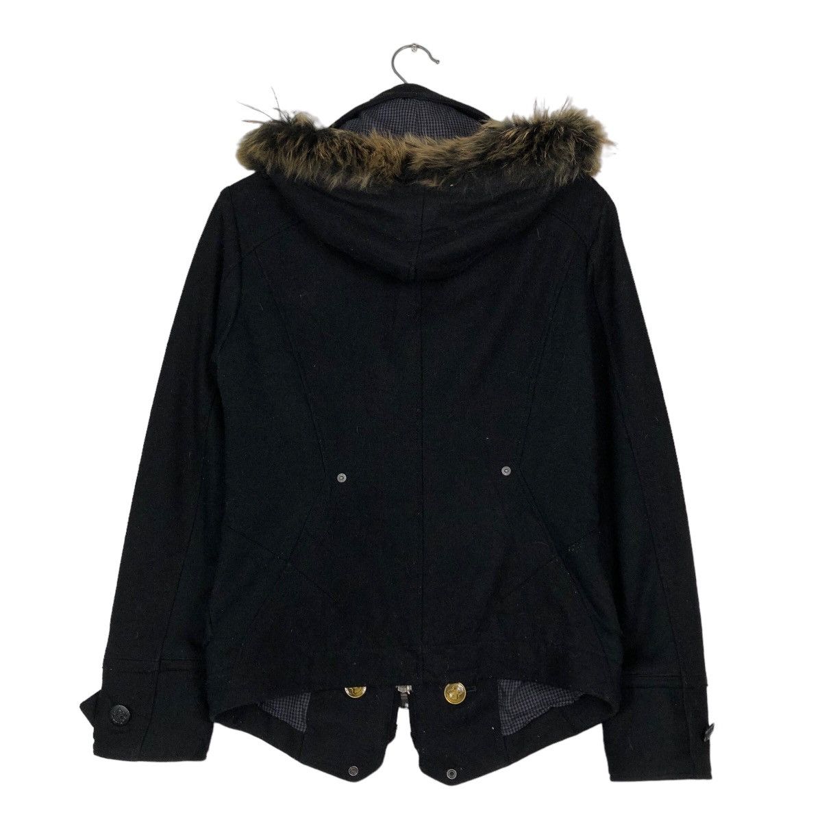 Japanese Brand 🔥BIKER JACKET DOUBLE LAYER PPFM JAPAN MINK FUR HOODIE Size US S / EU 44-46 / 1 - 8 Thumbnail