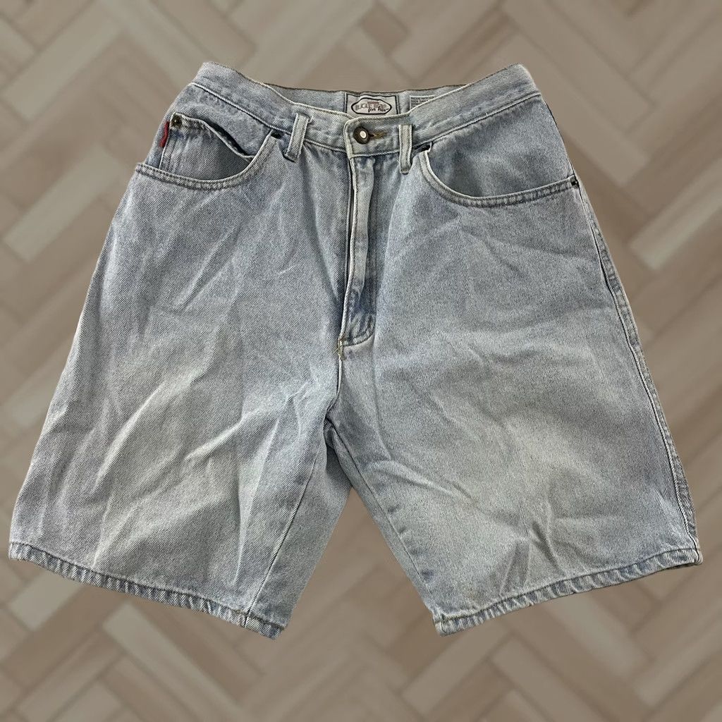 Bugle Boy Vintage Bugle Boy Mom Denim Shorts 8 Size Light Wash Blue Womens Size 30" / US 8 / IT 44 - 1 Thumbnail
